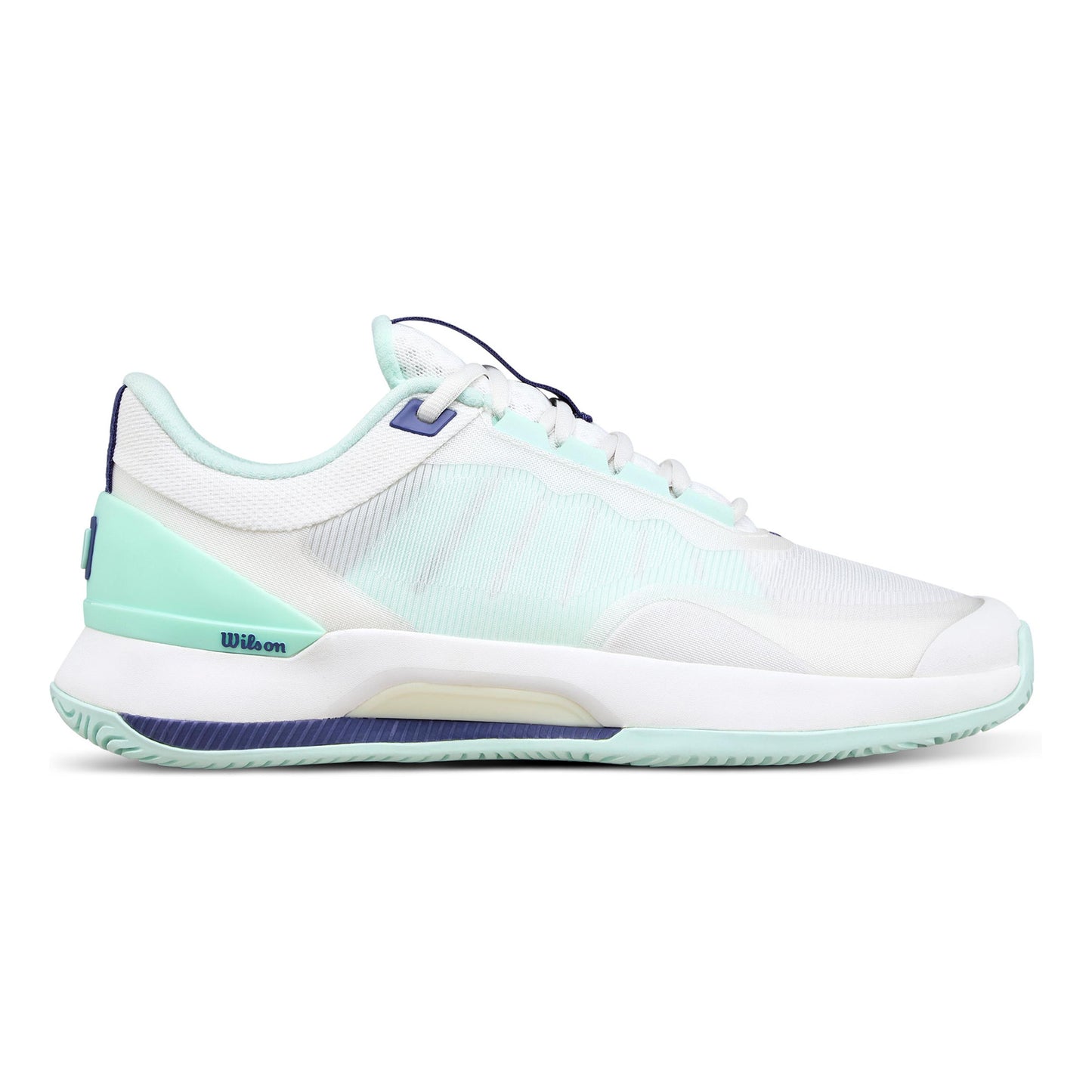 Wilson Intrigue Tour All court shoe Women-white, turquoise