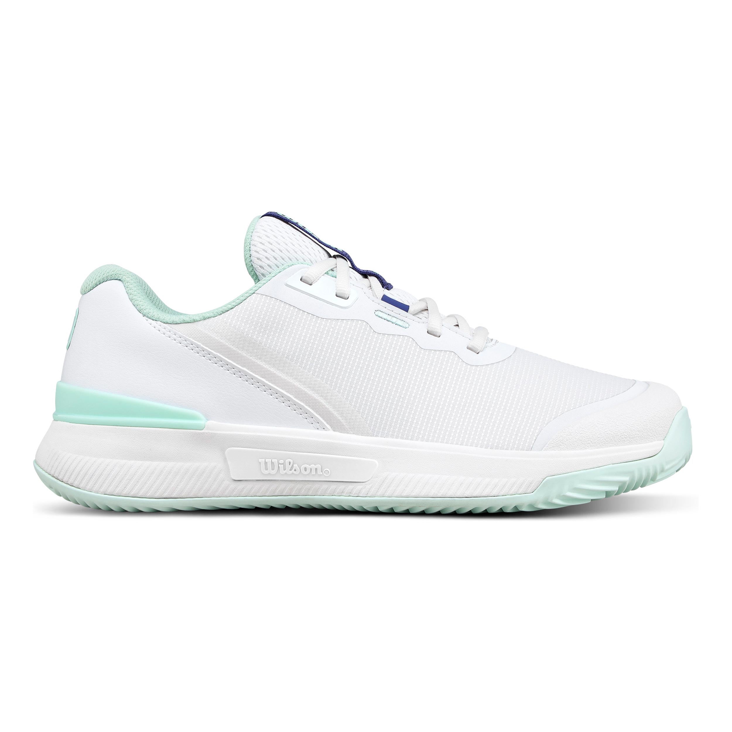 Wilson Intrigue Pro Clay court shoe Women-white, turquoise