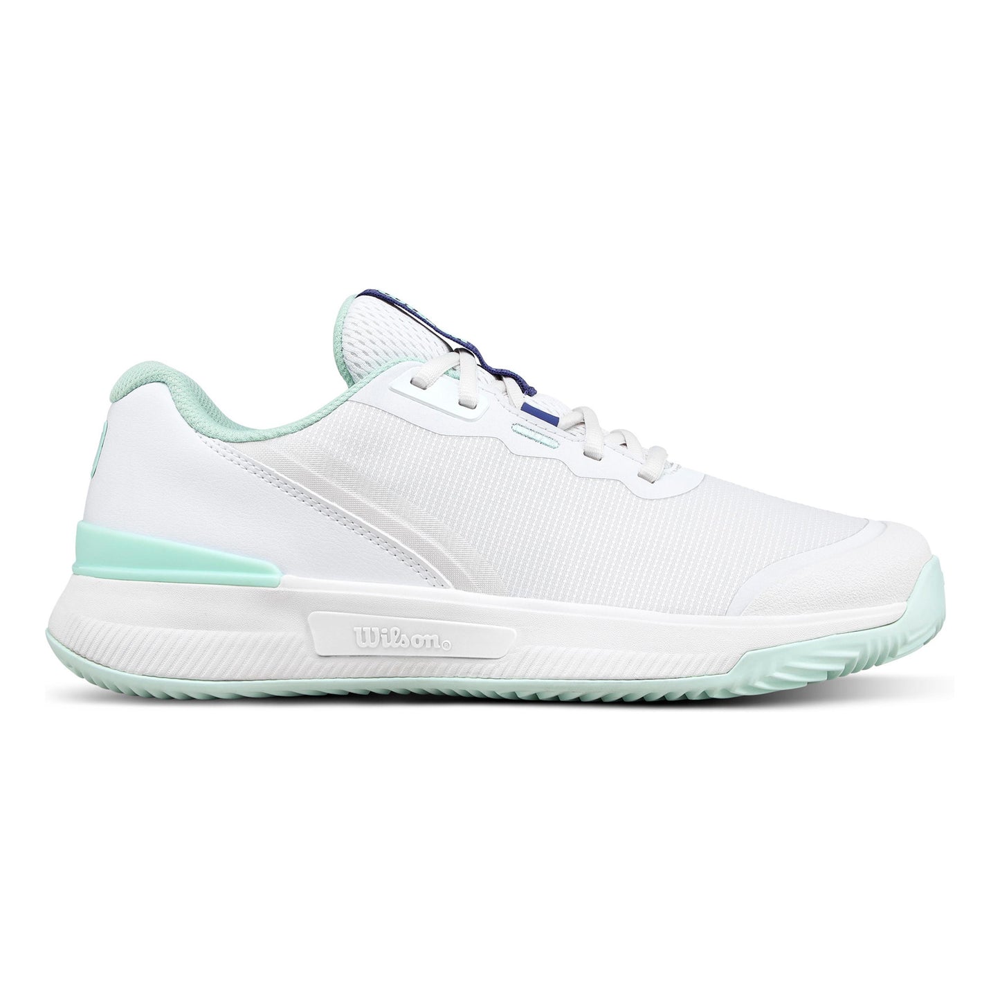 Wilson Intrigue Pro Clay court shoe Women-white, turquoise