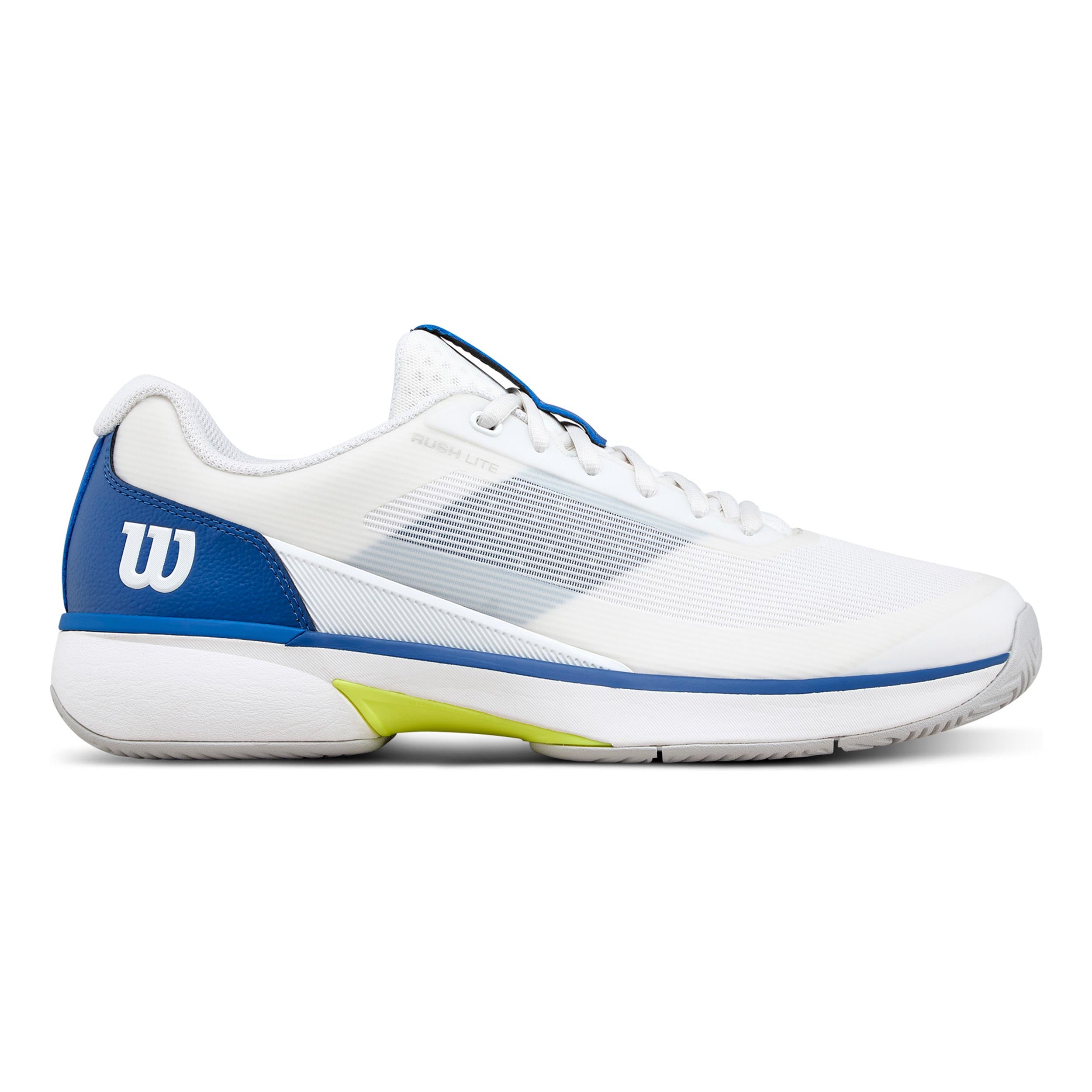 Wilson Rush Lite 5 All court shoe Men - white, blue