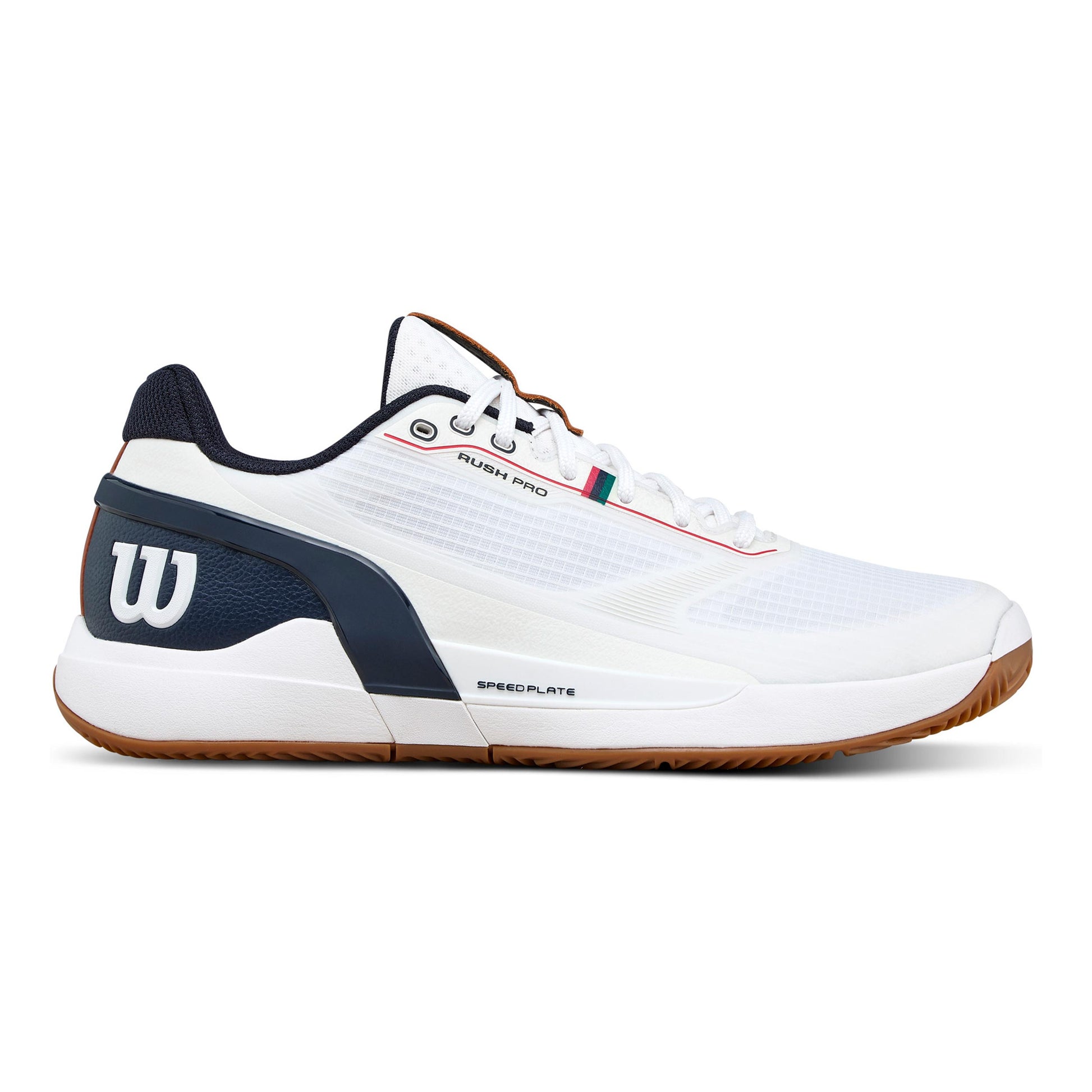 Wilson Rush Pro 5 Clay court shoe Men-white, dark blue