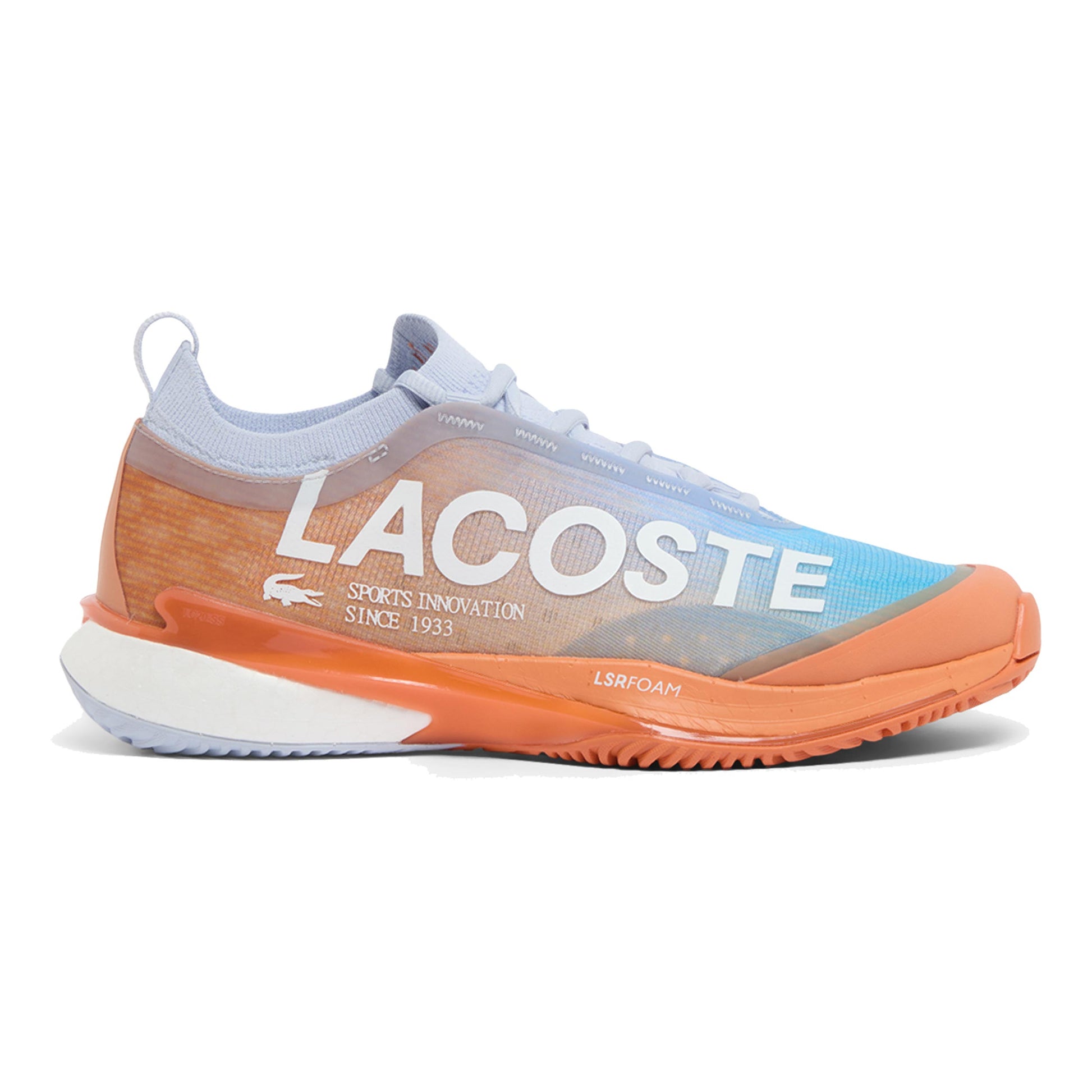 Lacoste AG-LT Lite Clay court shoe Women - light blue, rust