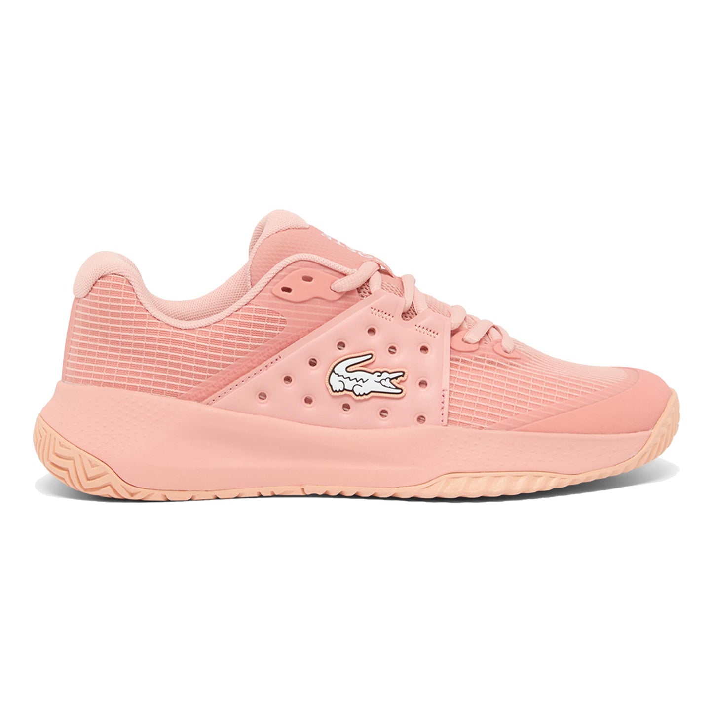 Lacoste Power Serve All court shoe Women-apricot, white