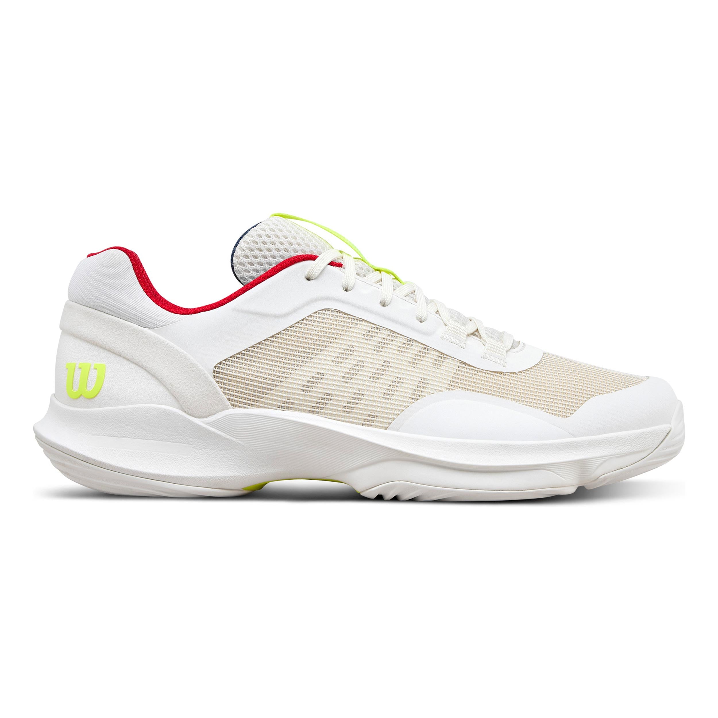 Wilson Hurakn Pro V2 Padel shoe Men - white, neon yellow