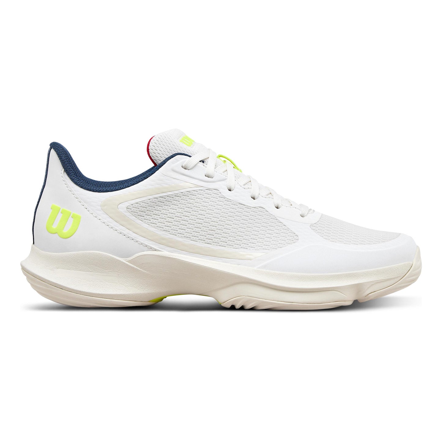 Wilson Hurakn Lite Padel shoe Women - white, neon yellow