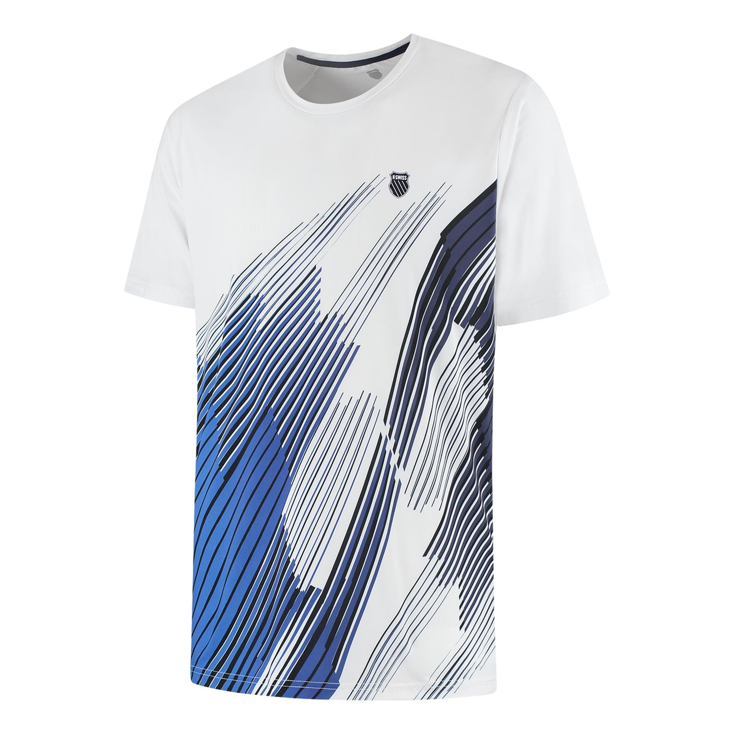 K-Swiss Hypercourt Print T-Shirt Men - white