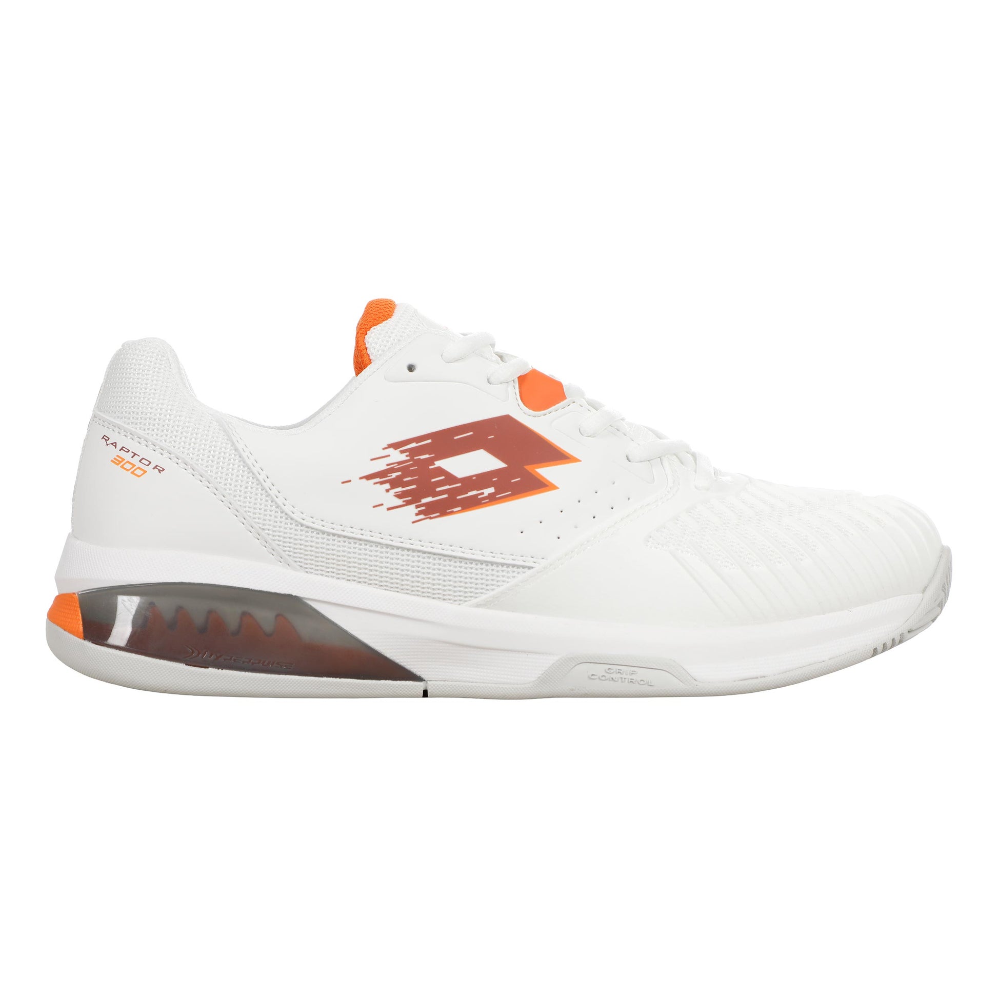 Lotto Raptor 300 CLY Clay court shoe Men-white, orange