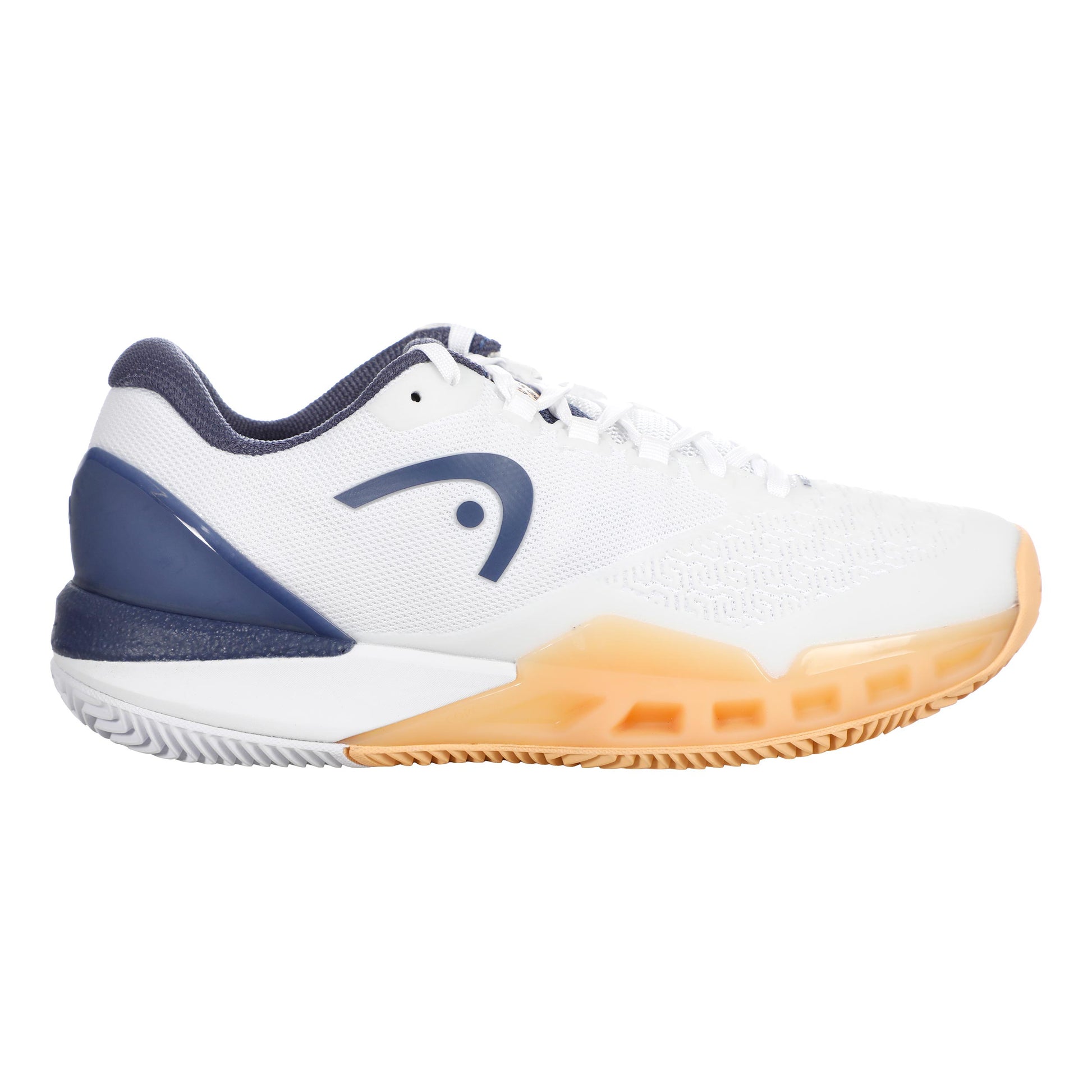 HEAD Revolt Pro 5.0  Clay court shoe Women-white, apricot