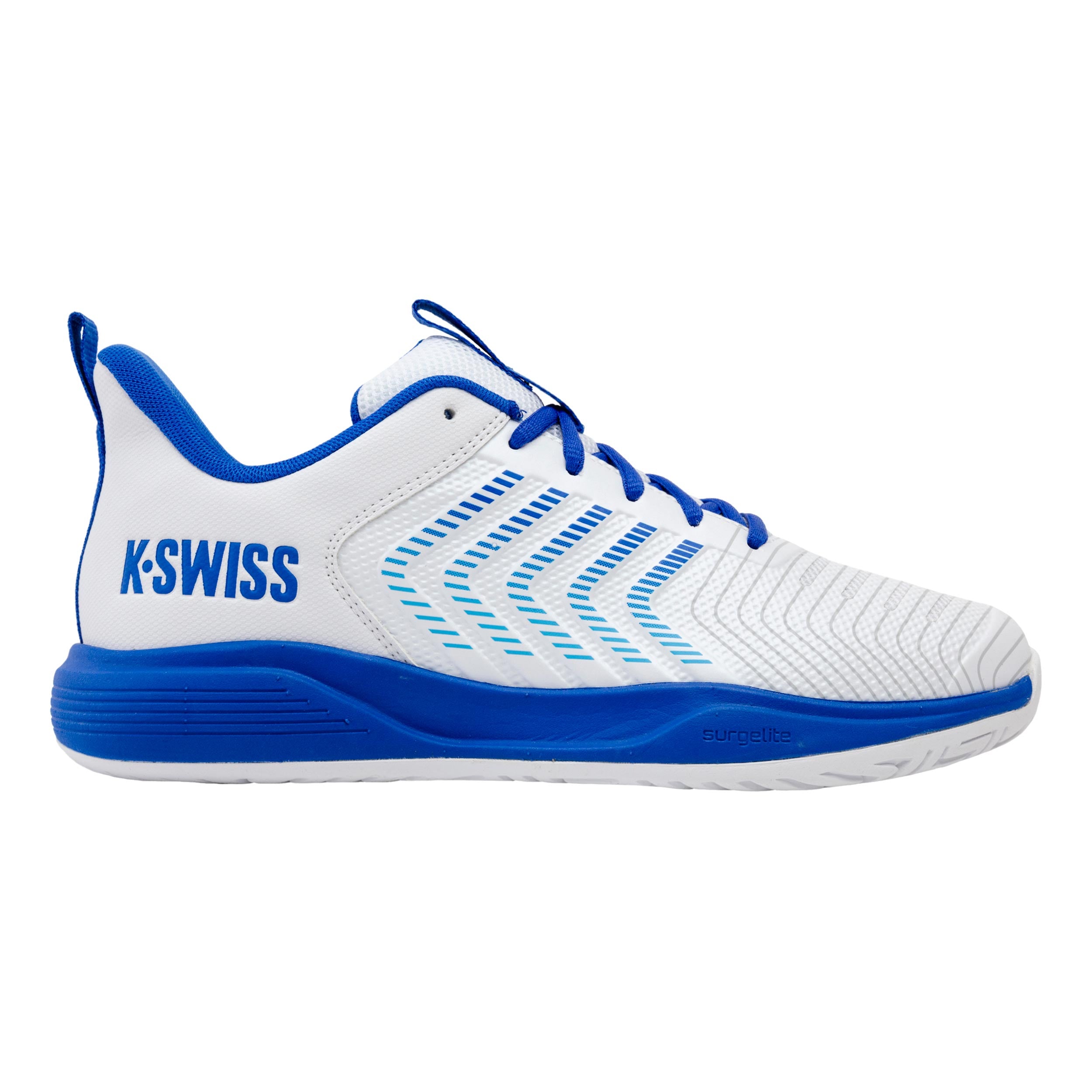 K-Swiss ULTRASHOT LIGHT  AC All court shoe Men-white, blue