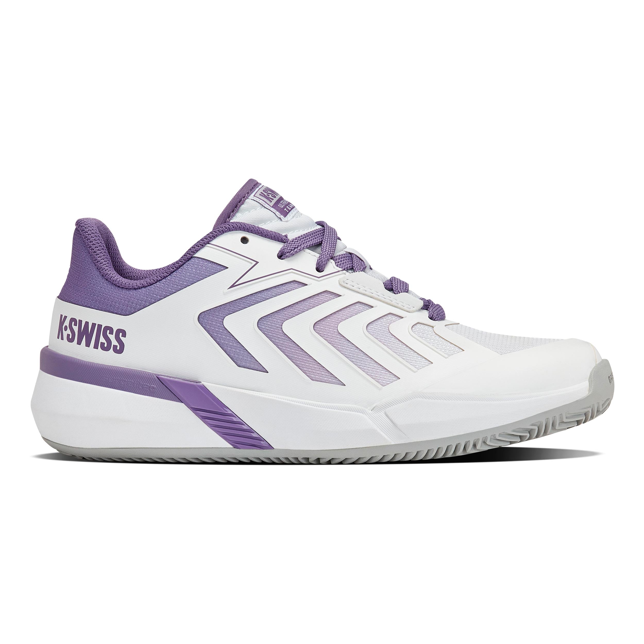 K-Swiss Ultrashot Team 2 Clay court shoe Women - white, lavender