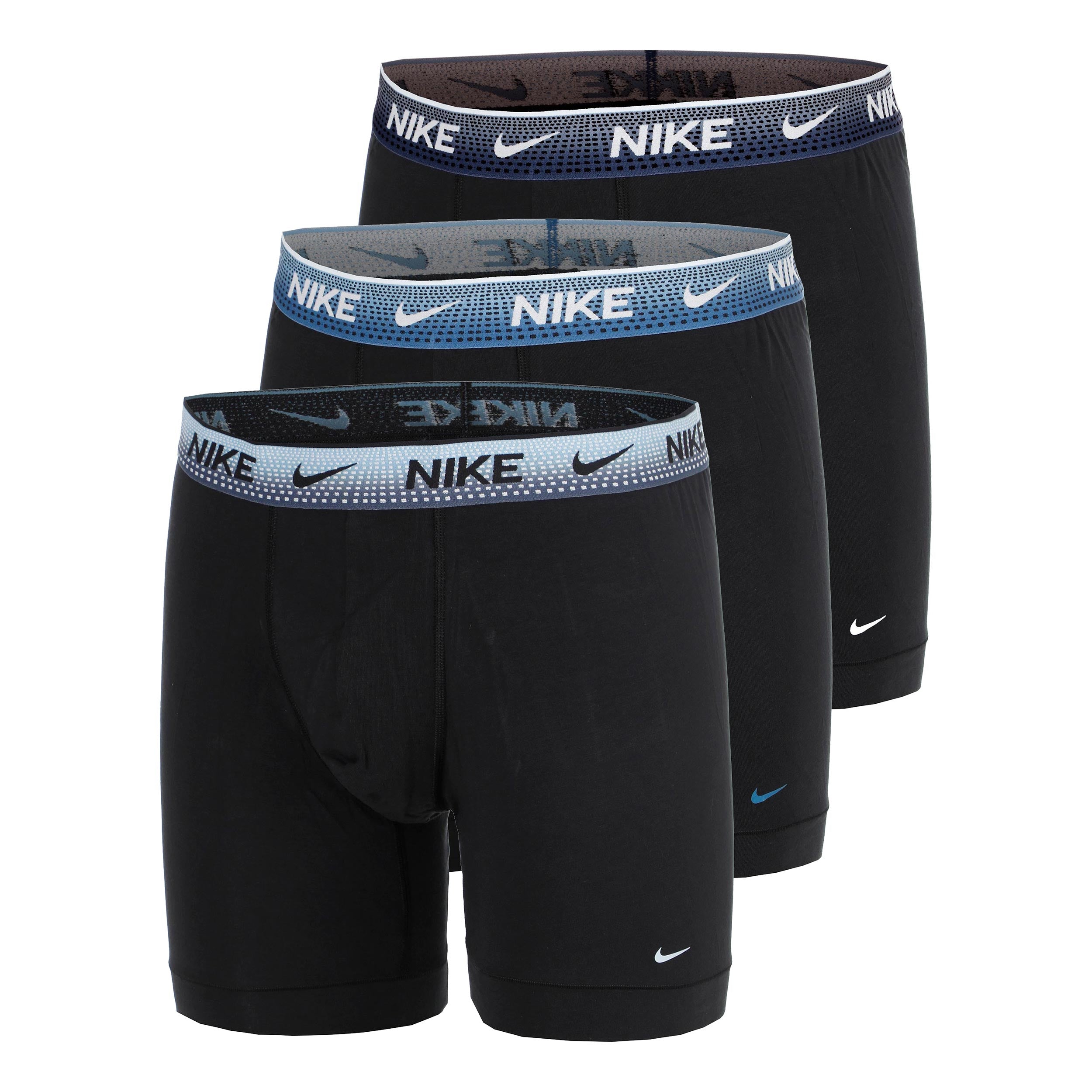 Nike Essential Cotton Stretch Boxer Brief Boxer shorts - 3 Pack Men-black, blue