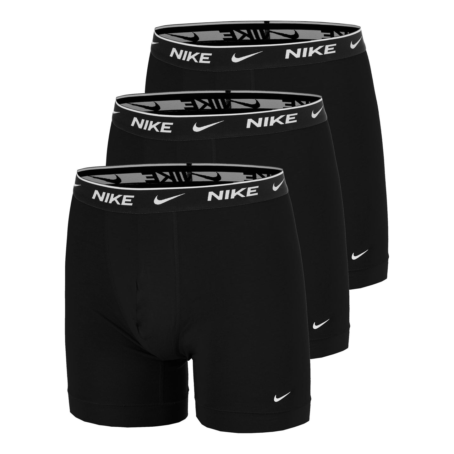 Nike Essential Cotton Stretch Boxer shorts 3 Pack Men - black, black