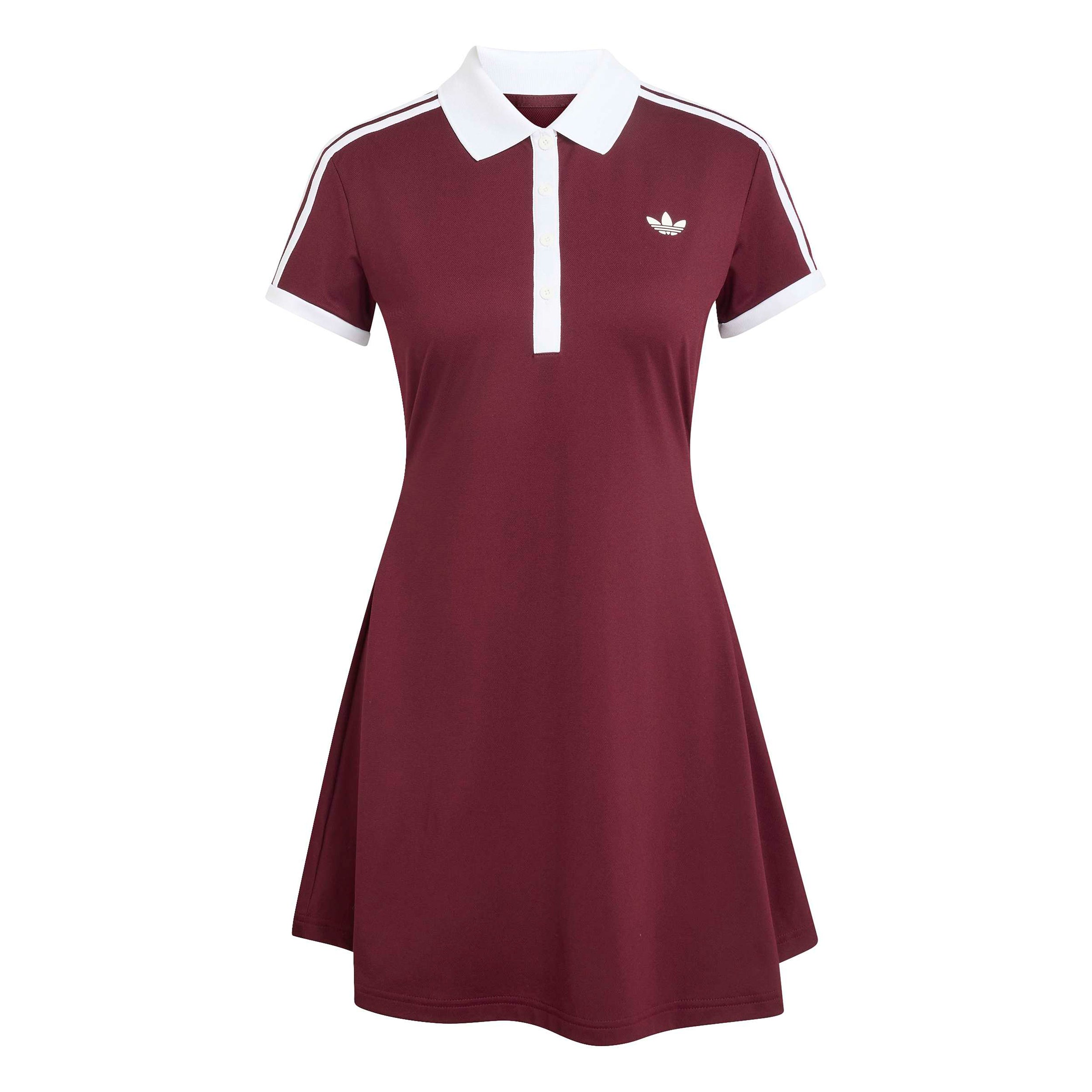 adidas Classics Dress Women - wine red, white