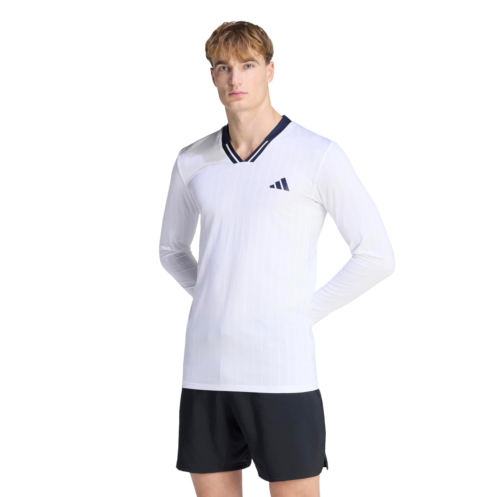 adidas Wow Top Long sleeve Men - white, black