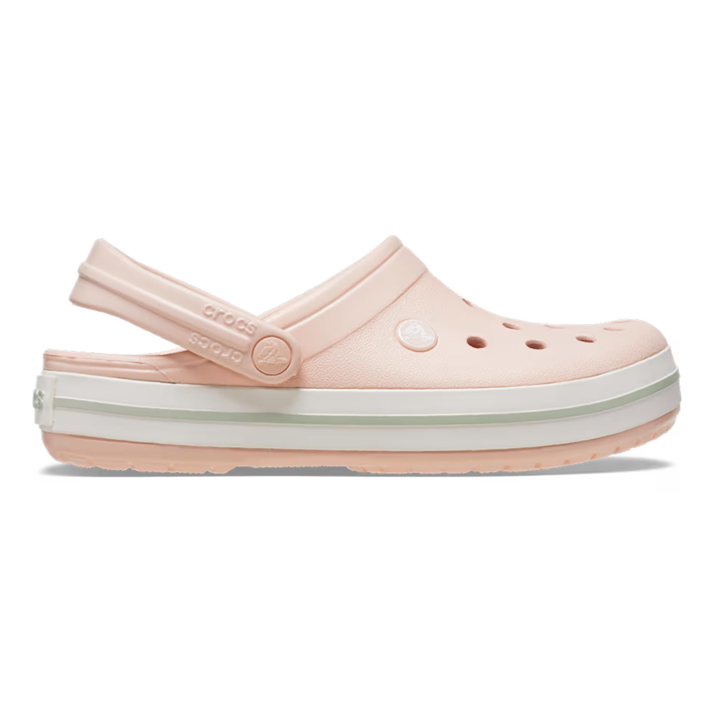 Crocs Crocband Clog Slippers Women - rose, white