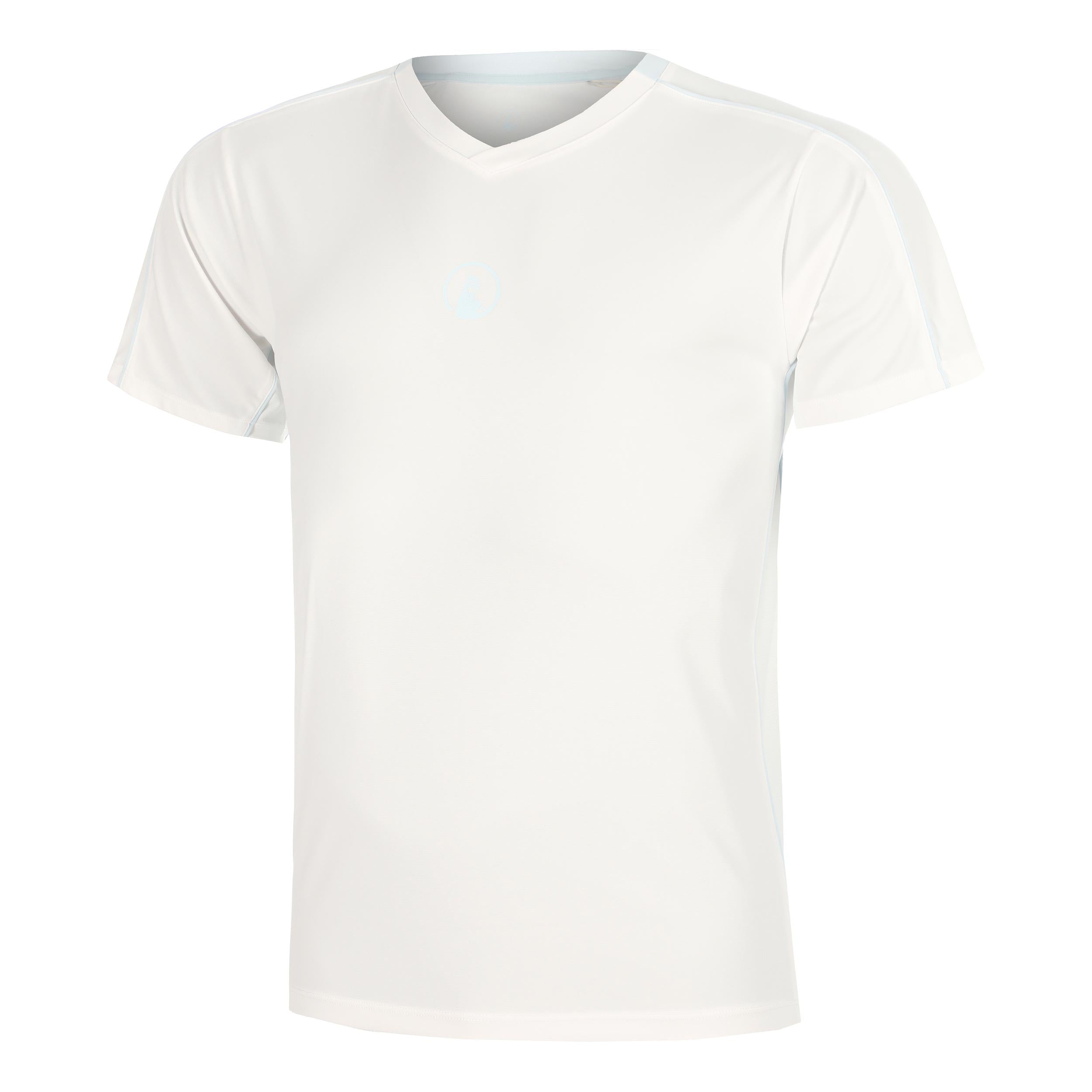 Quiet Please Memories Topspin V-Neck T-Shirt Men - off white