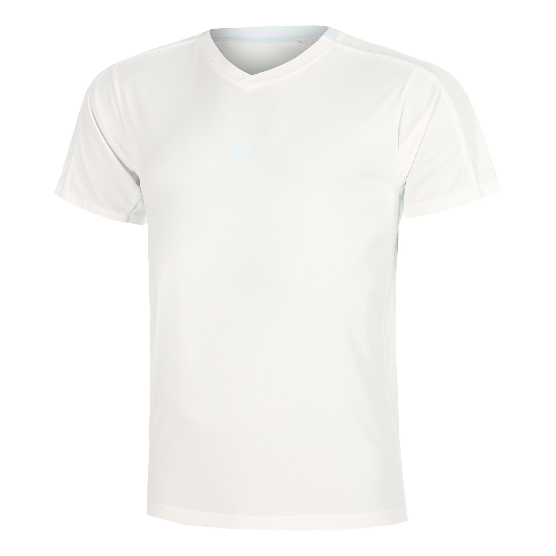 Quiet Please Memories Topspin V-Neck T-Shirt Men - off white