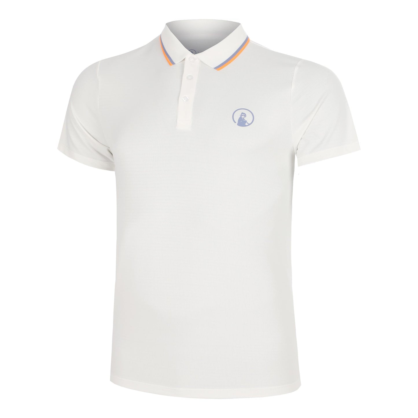Quiet Please Glow Tournament Tipping Polo Polo Men - cream