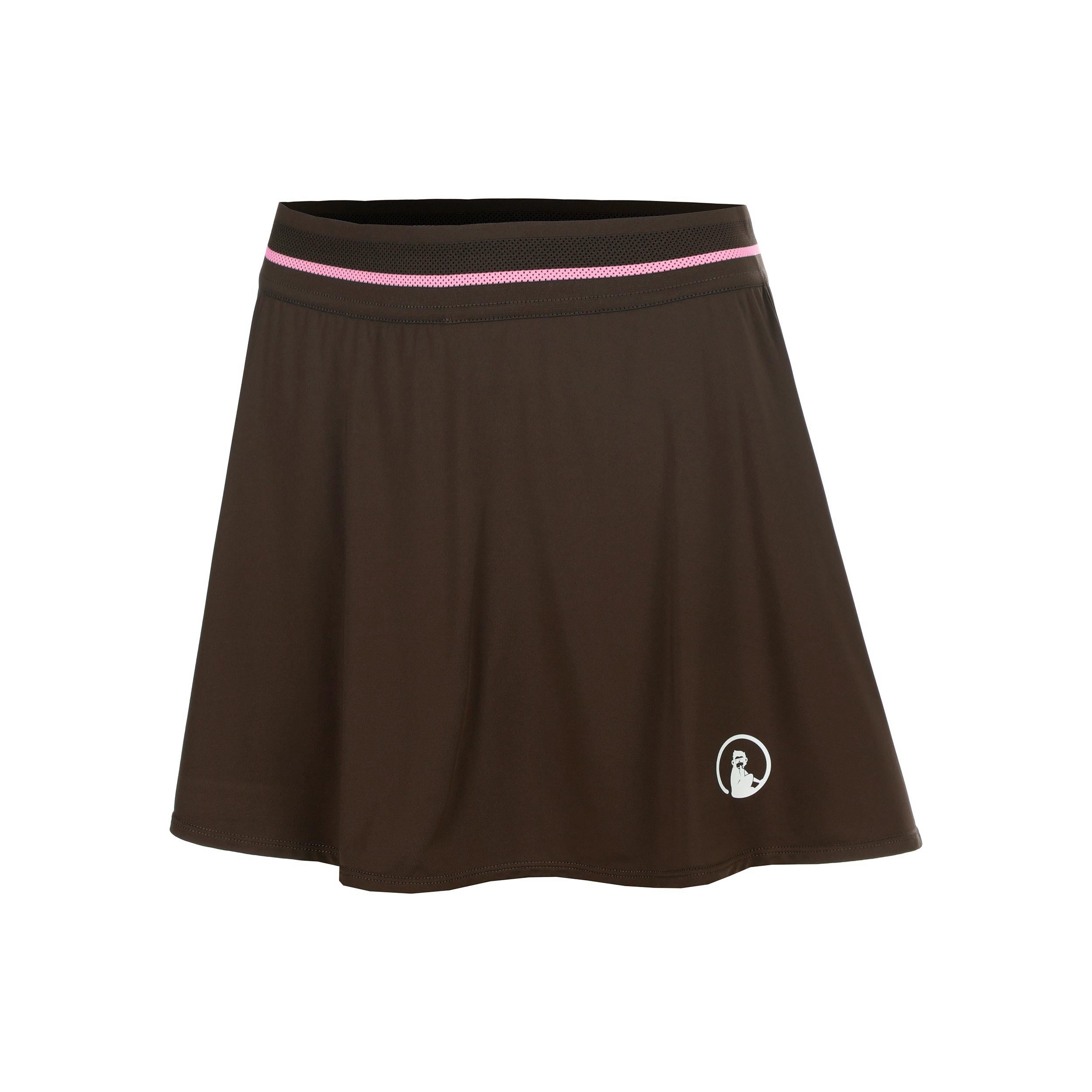 Quiet Please Memories Bounce Skirt Women - brown
