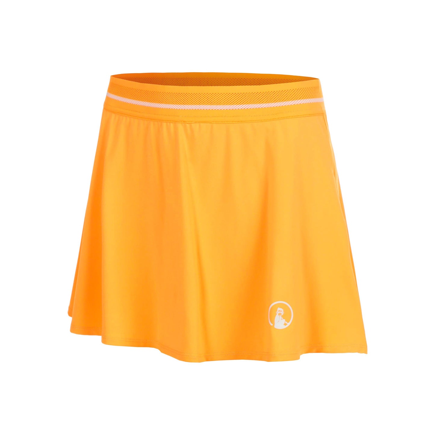 Quiet Please Glow Bounce Skirt Women - orange