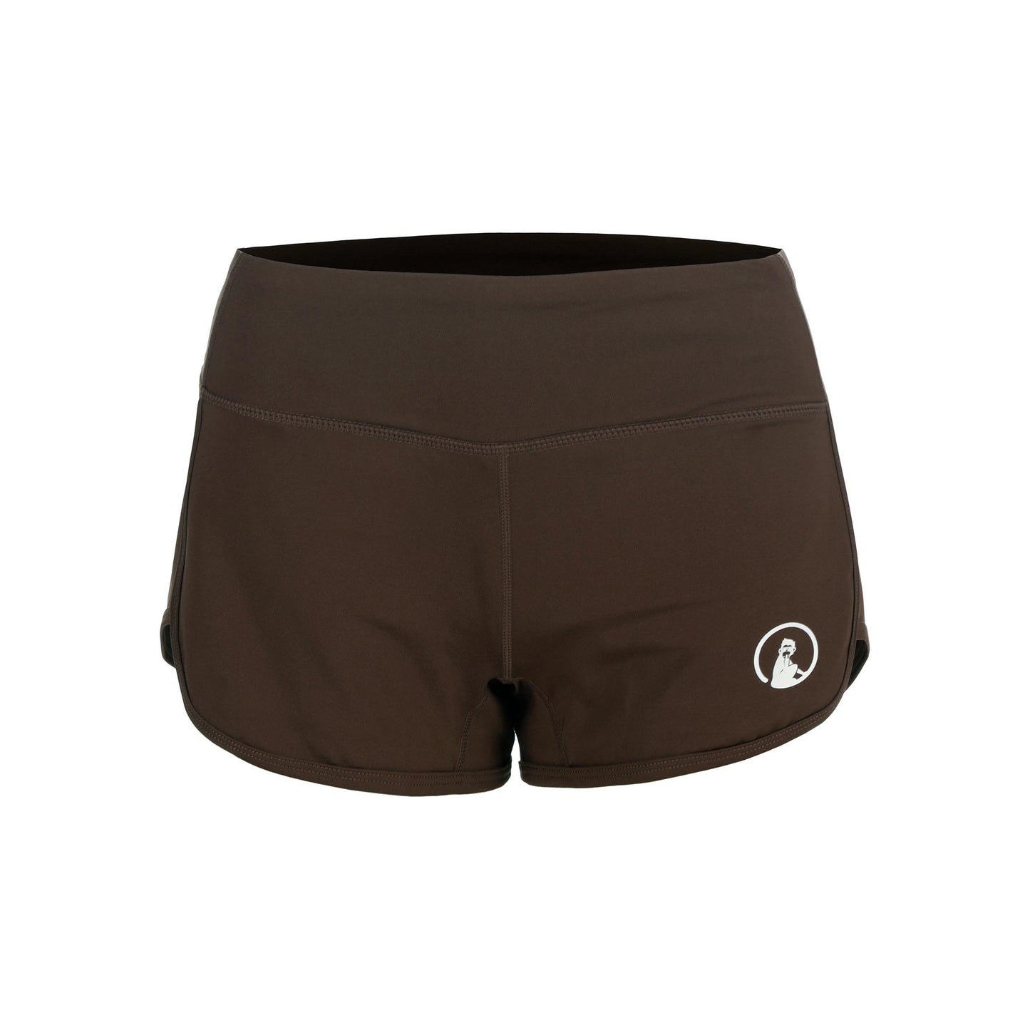 Quiet Please Memories Chop Shorts Women - brown