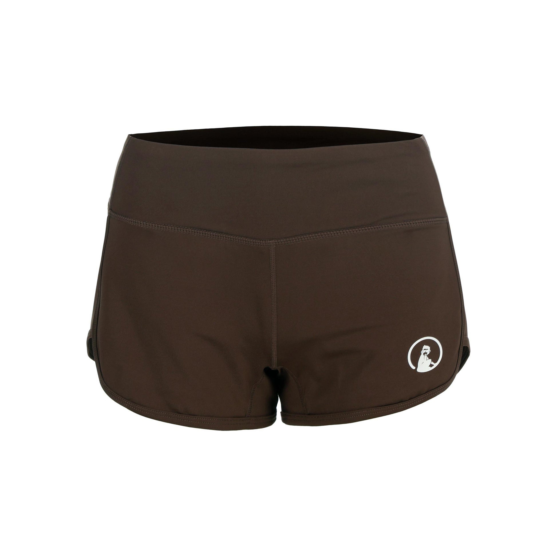 Quiet Please Memories Chop Shorts Women - brown