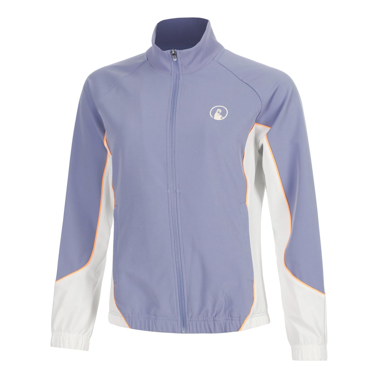 Quiet Please Glow Flow Training jacket Women - blue