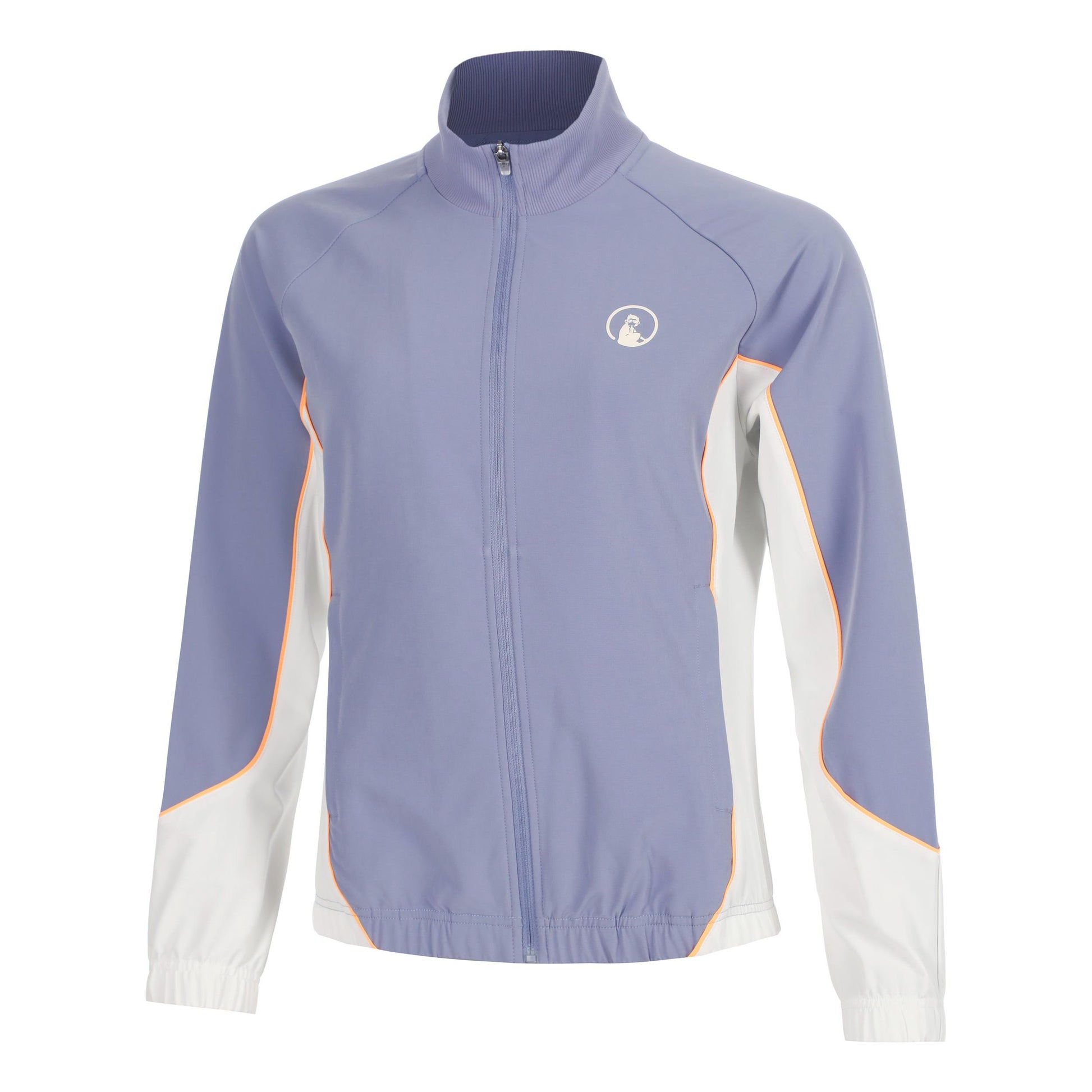 Quiet Please Glow Flow Training jacket Women - blue
