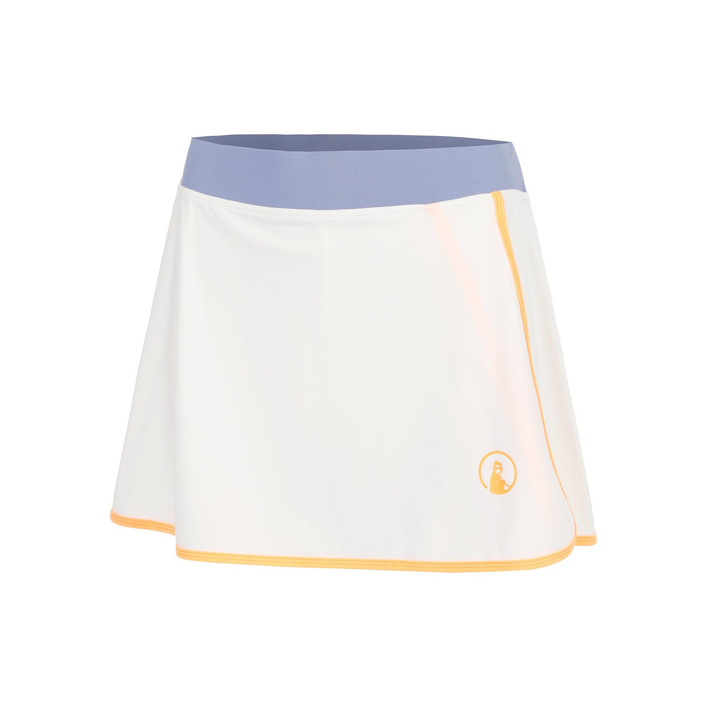 Quiet Please Crosscourt Skirt Women - cream, blue