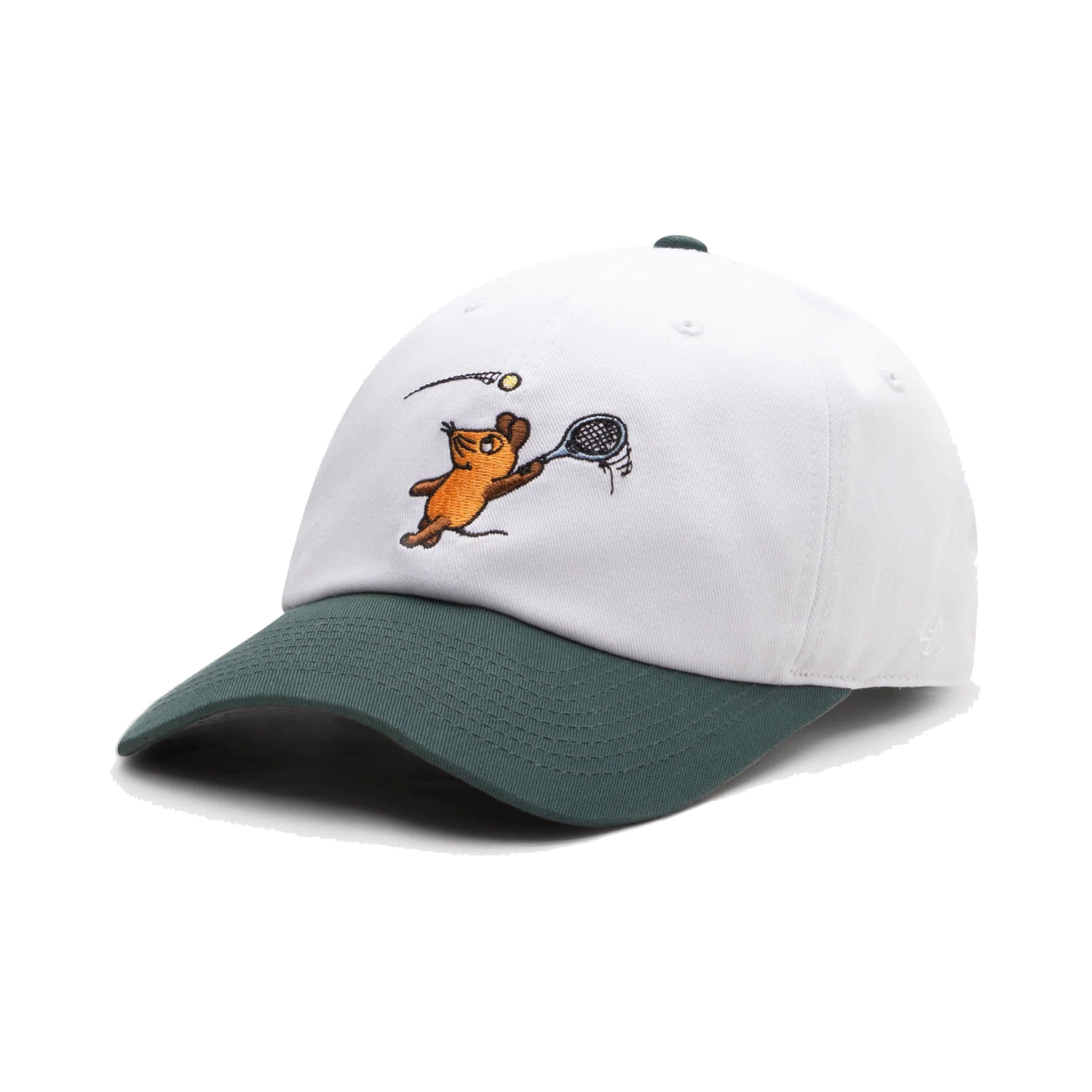 Lobster & Lemonade Maus Tennis – '09 Polo Cap Unisex - white, green