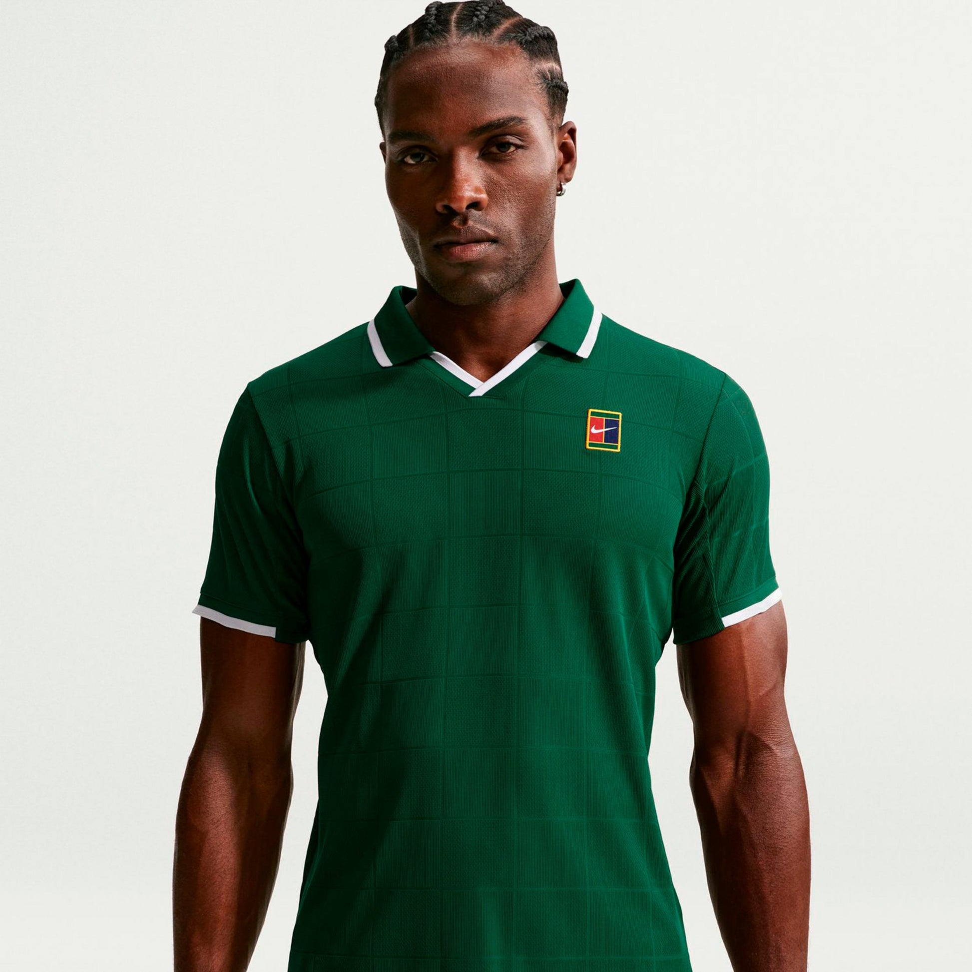 Nike Court Dri-Fit Advantage Slam Polo Men - dark green