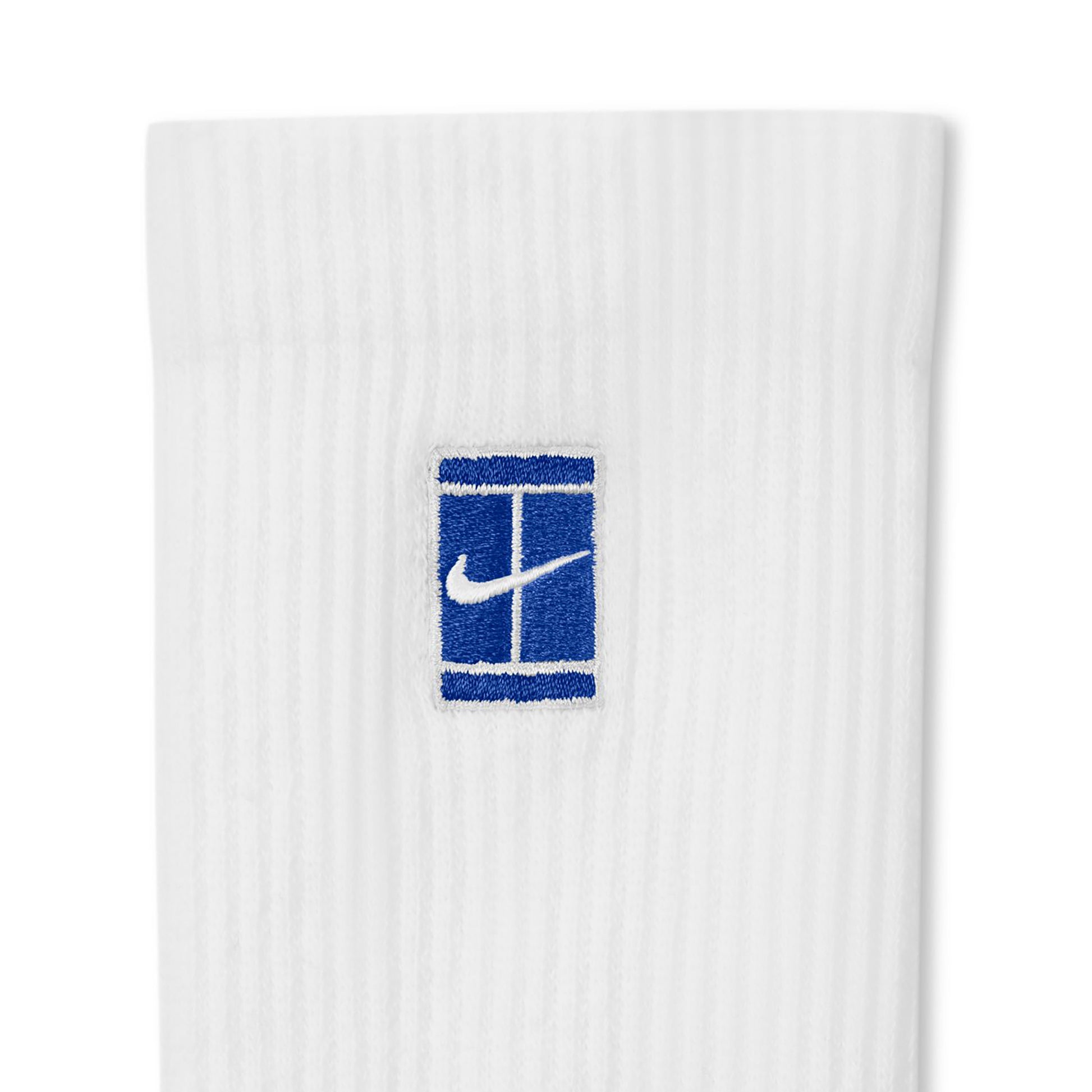 Nike Crew Tennis Socks 3 Pack Unisex - white, blue