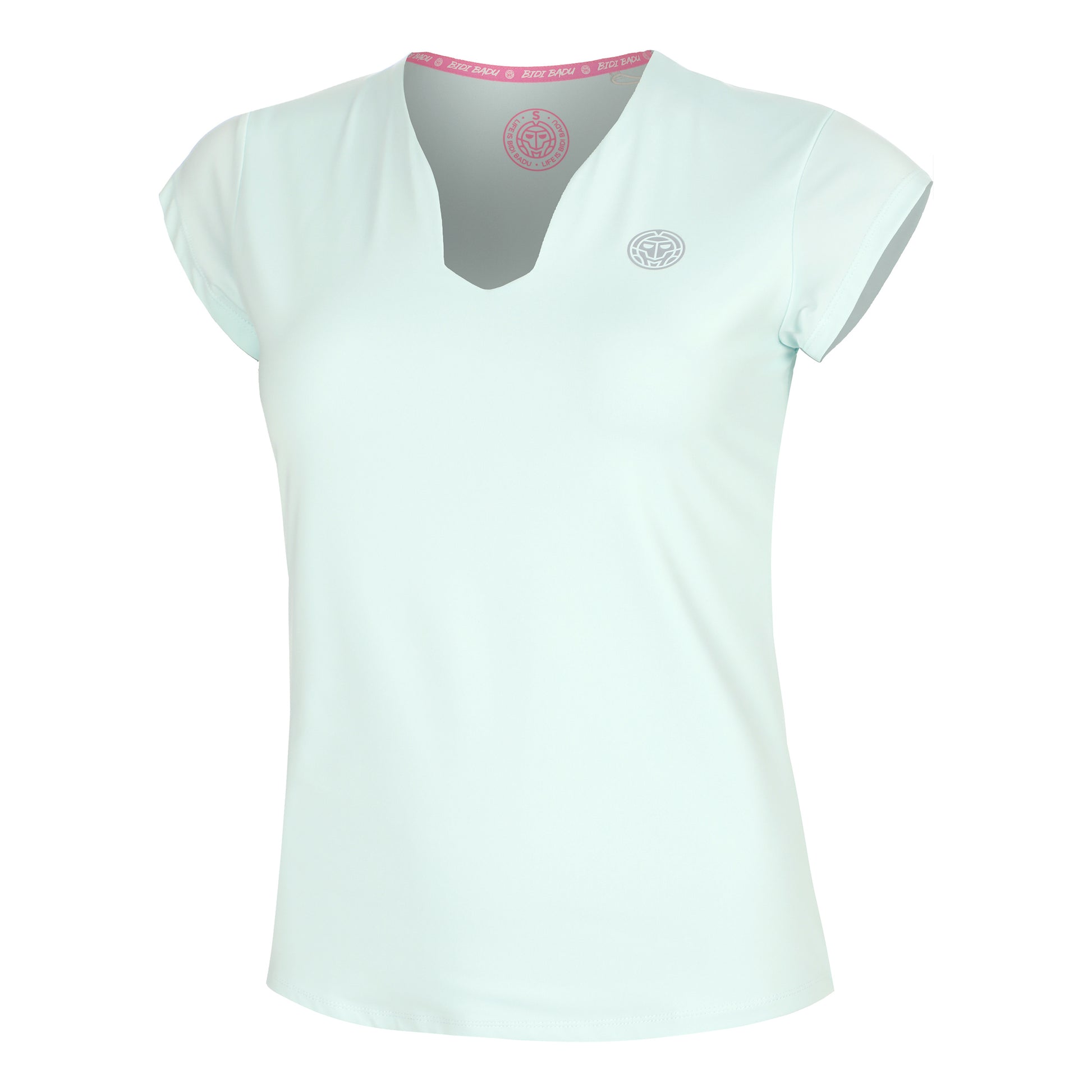 BIDI BADU Freeze Out V-Neck  T-Shirt Women - mint