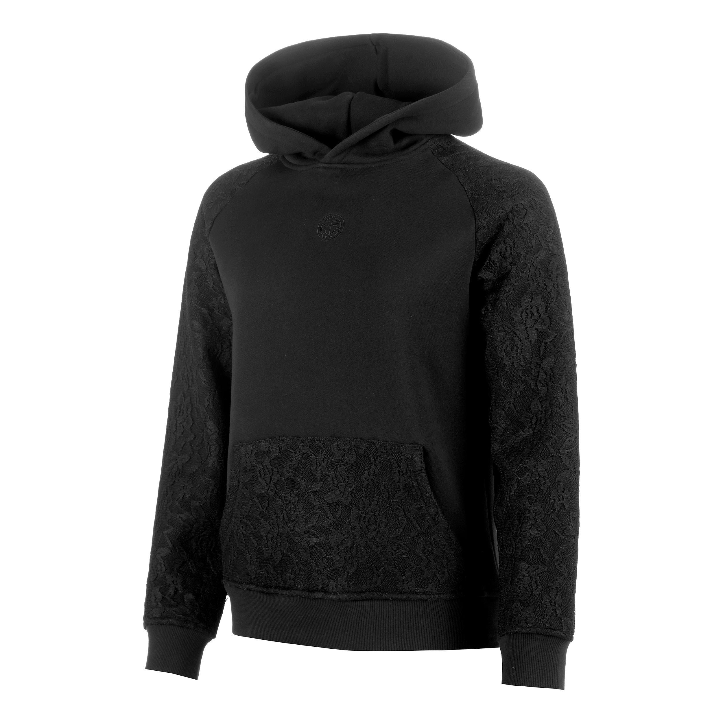 BIDI BADU Night Flash Lace Hoody Women - black