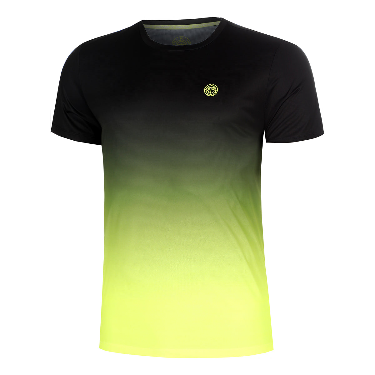 BIDI BADU Night Flash T-Shirt Men - black, neon yellow