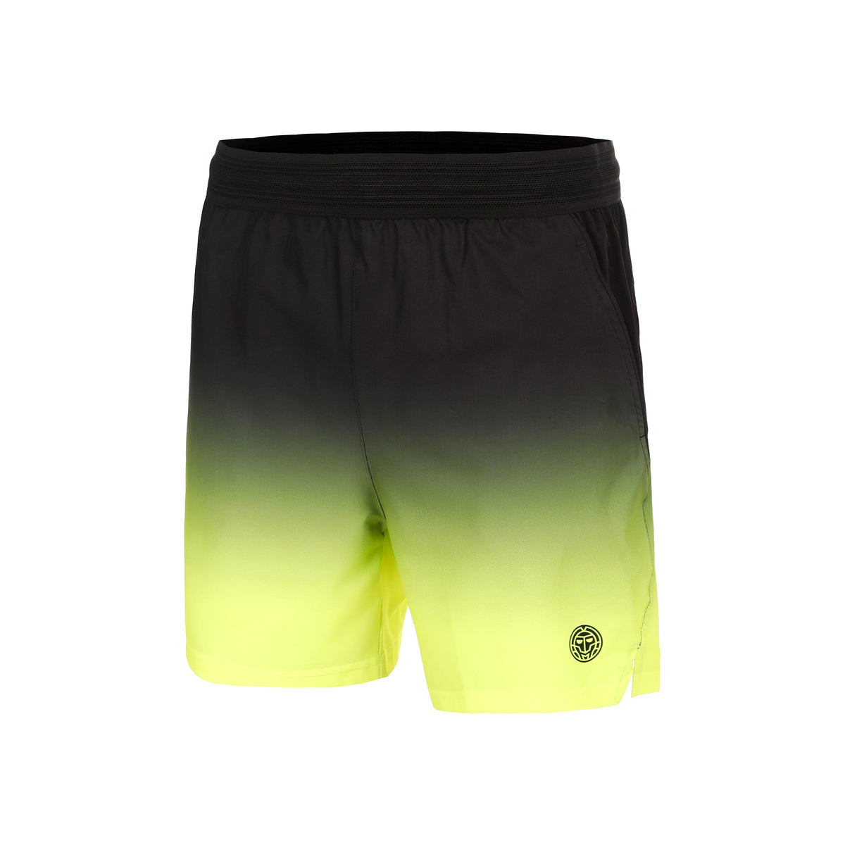 BIDI BADU Night Flash Shorts Boys - black, neon yellow