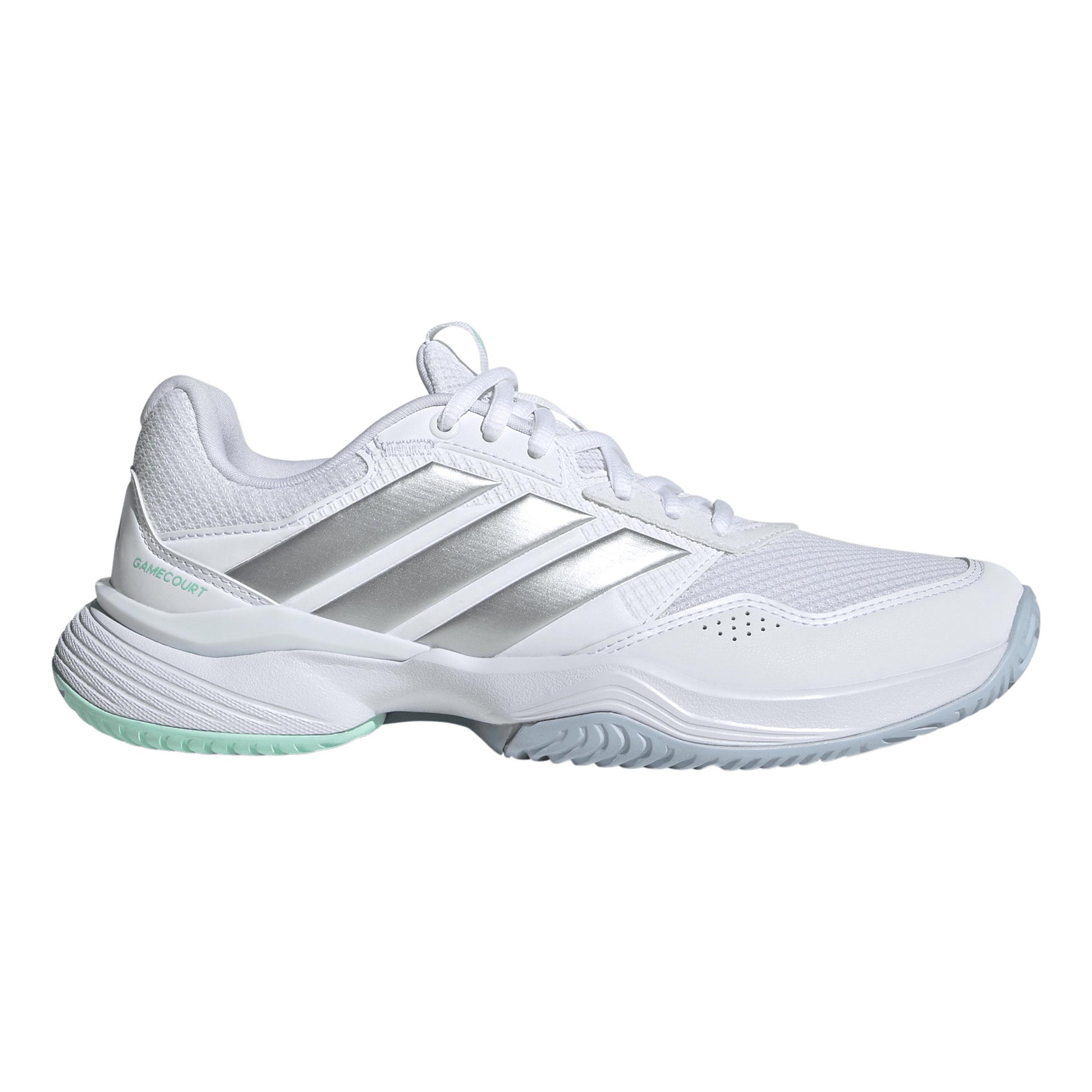 adidas GameCourt 3 All court shoe Women - white, silver