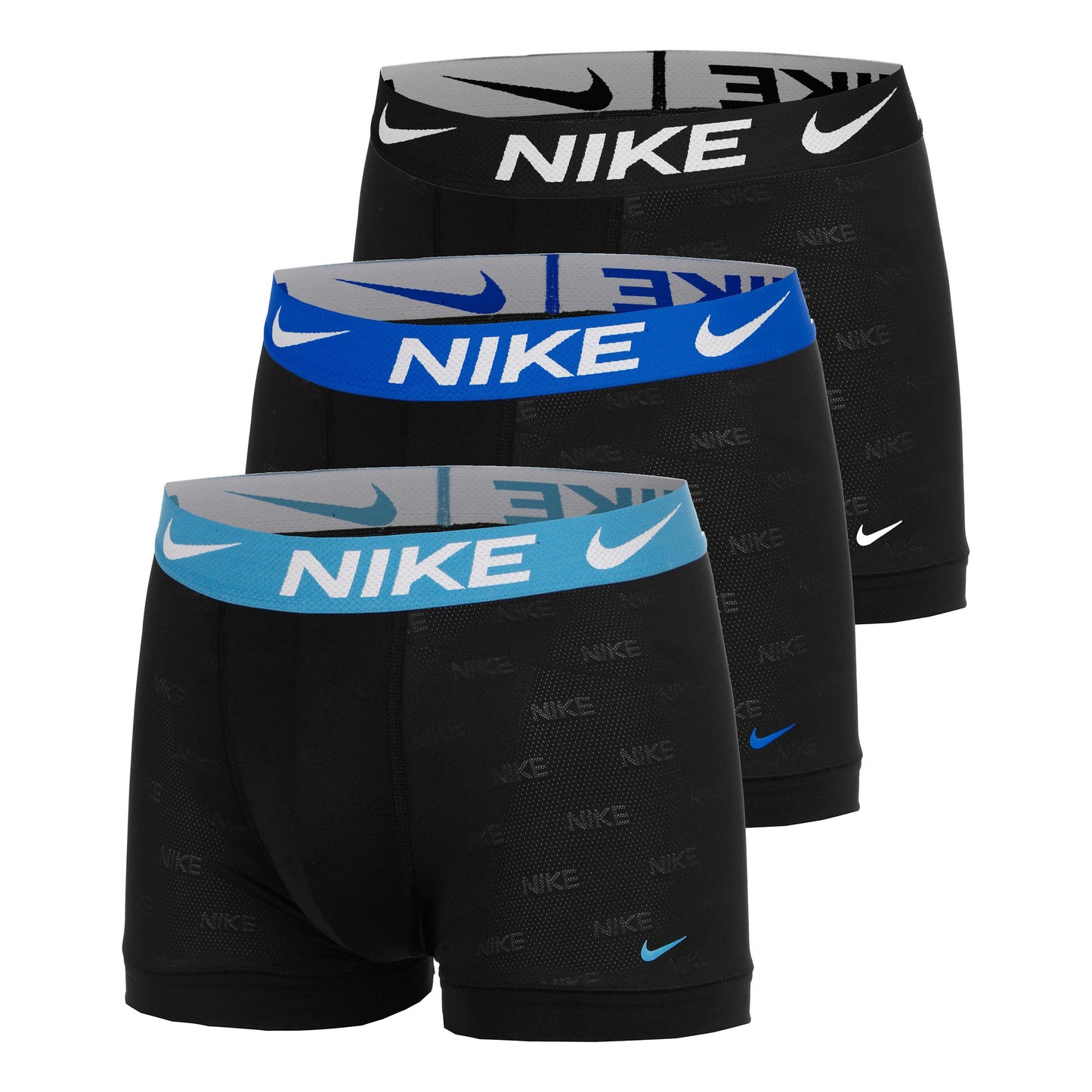 Nike Elite Breath Trunk Boxer shorts 3 Pack Men - dark grey
