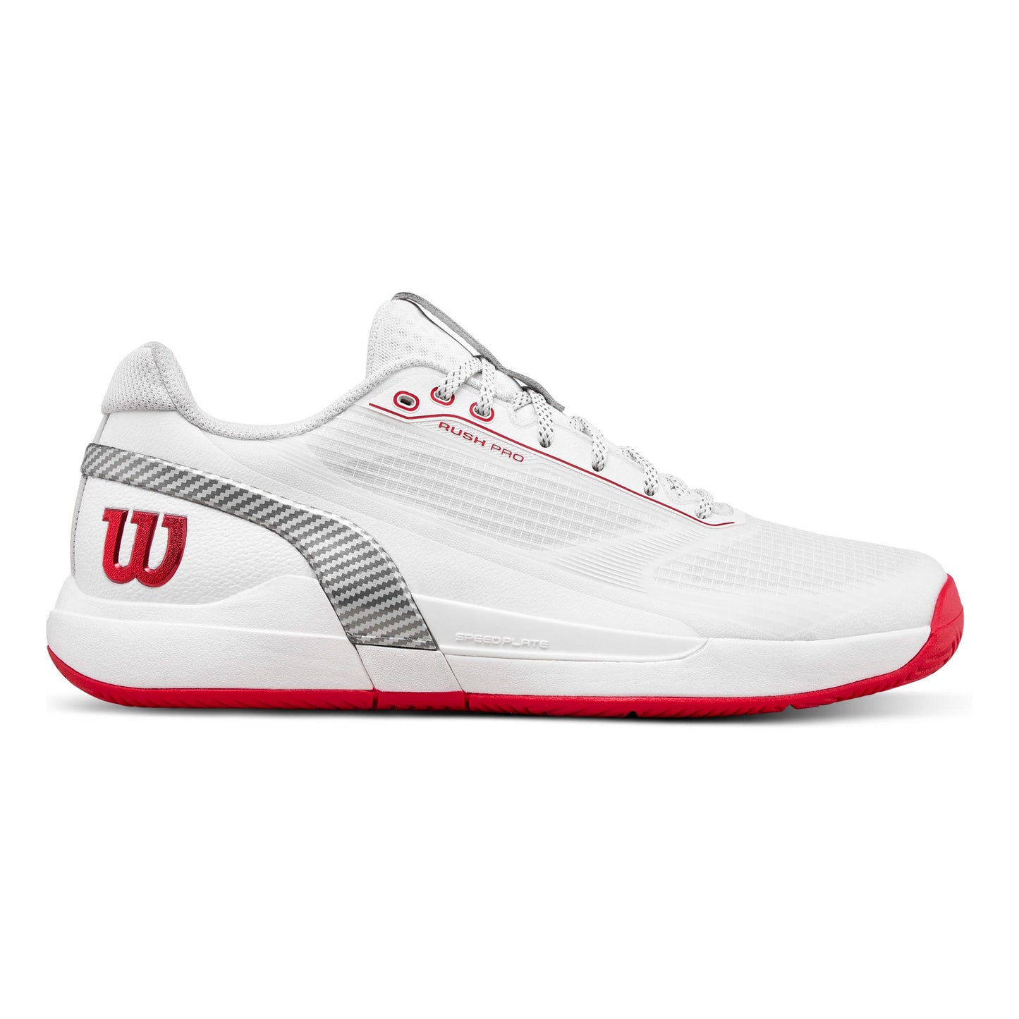 Wilson Rush Pro 5 CTC All court shoe Men - white, red