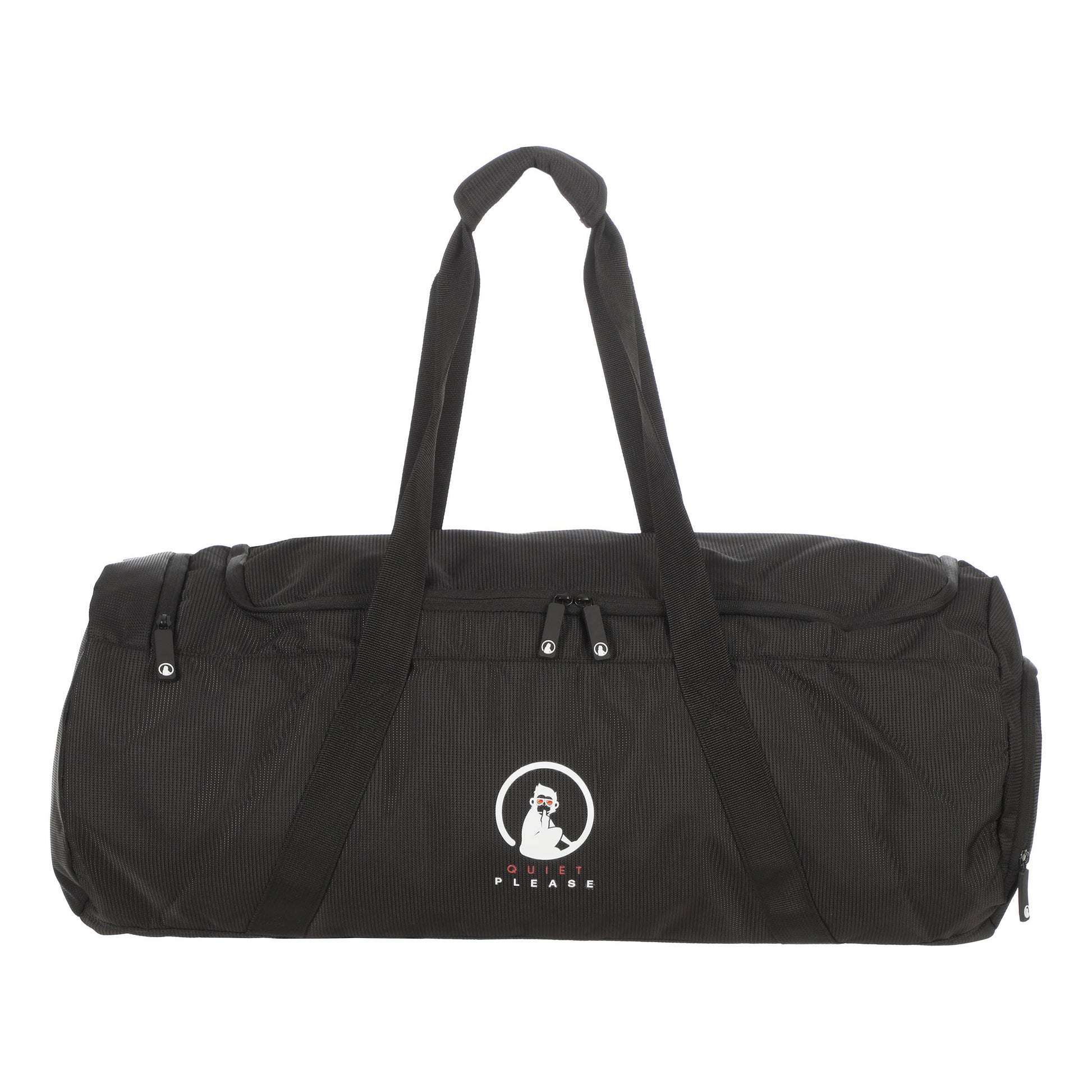 Quiet Please Gym Sports bag - black