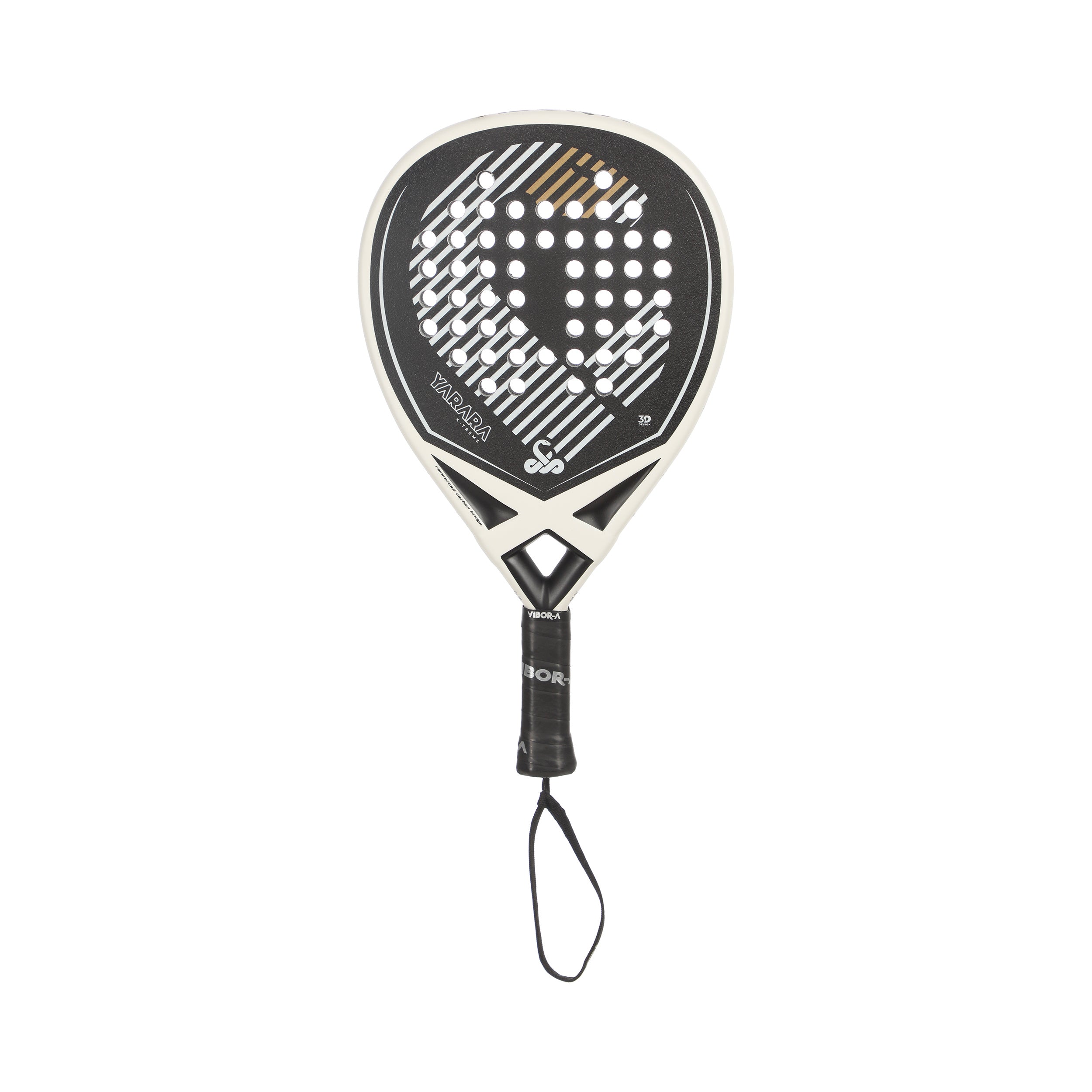 Vibora Yarara Xtreme Fiber Negro Padel racket