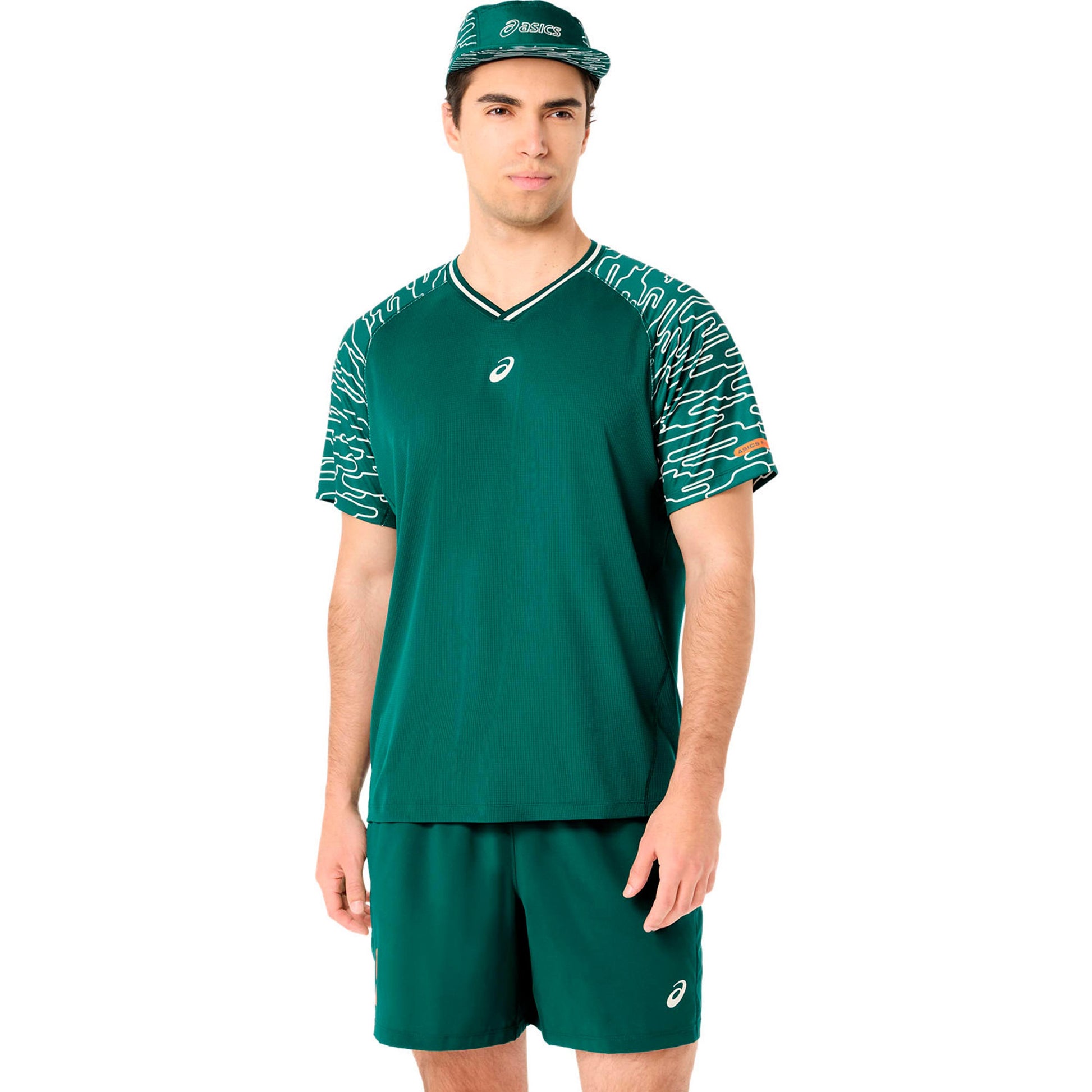 ASICS Court T-Shirt Men - dark green