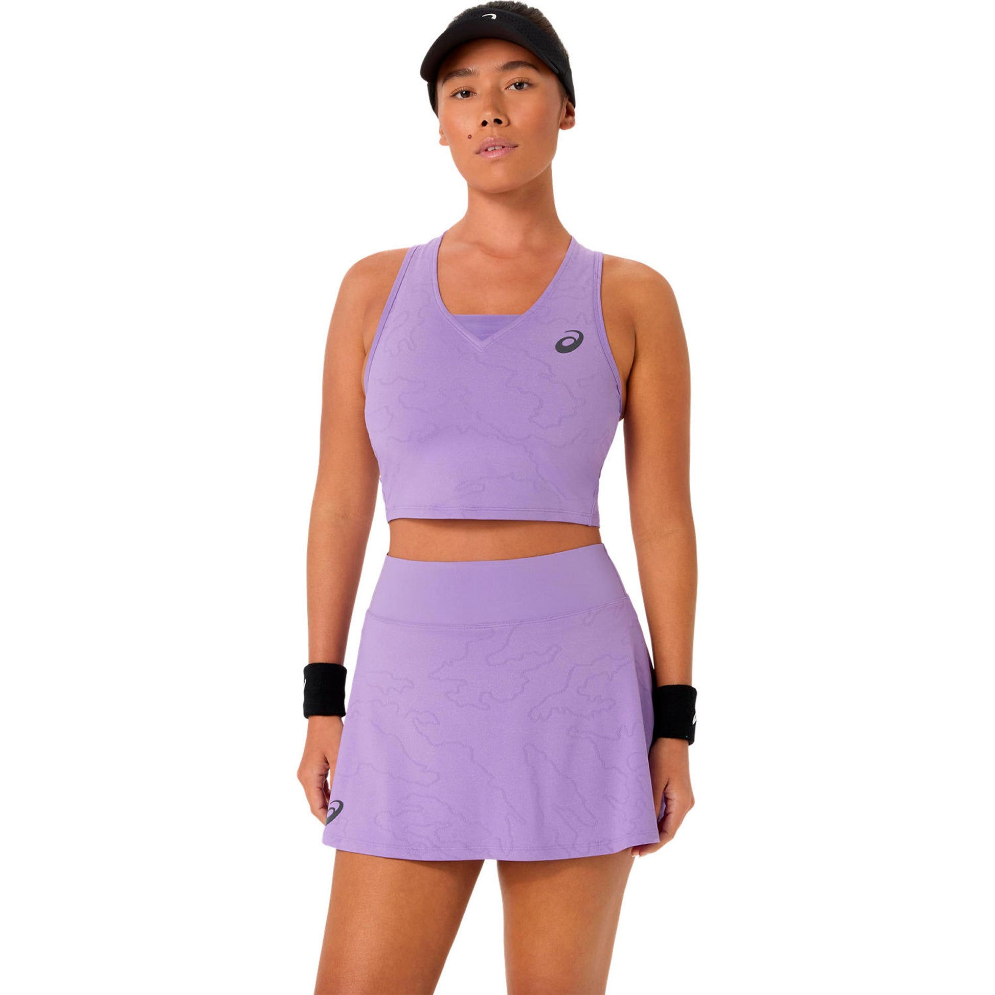 ASICS Match Jacquard Night Energy Tank Top Women - lilac