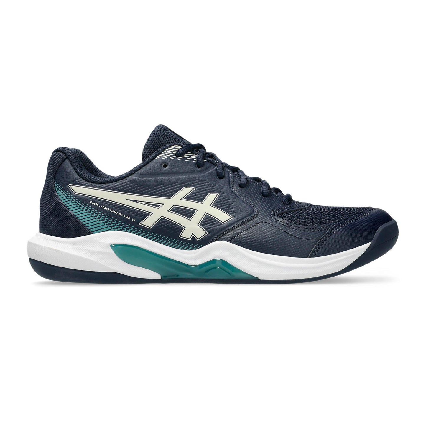 ASICS Gel-Dedicate 9 Carpet shoe Men - dark blue, white