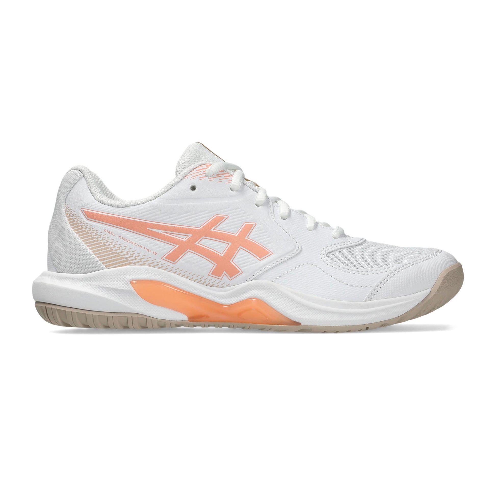 ASICS Gel-Dedicate 9 All court shoe Women - white, apricot