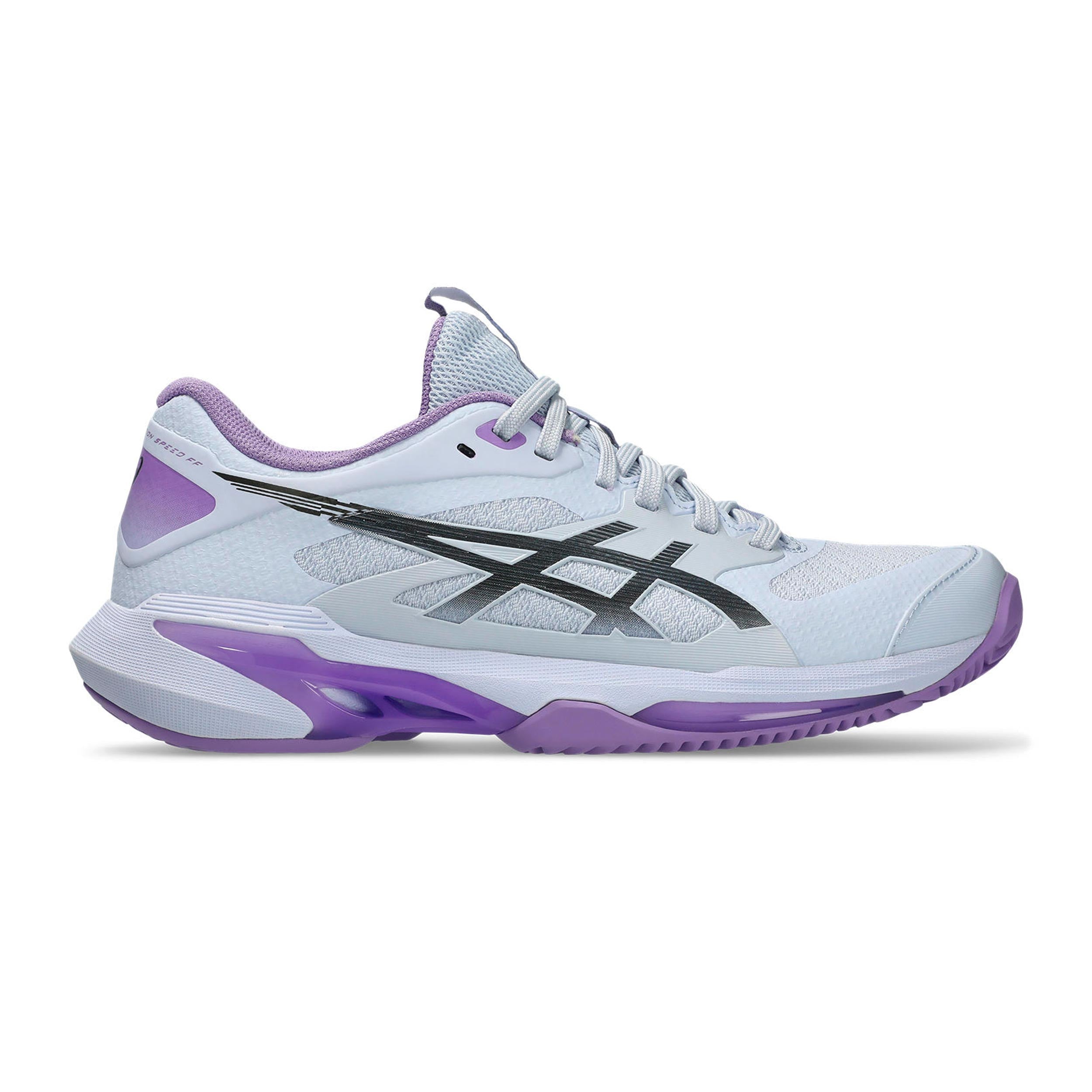 ASICS Solution Speed FF 4 Night Energy Clay court shoe Women - light blue, lilac