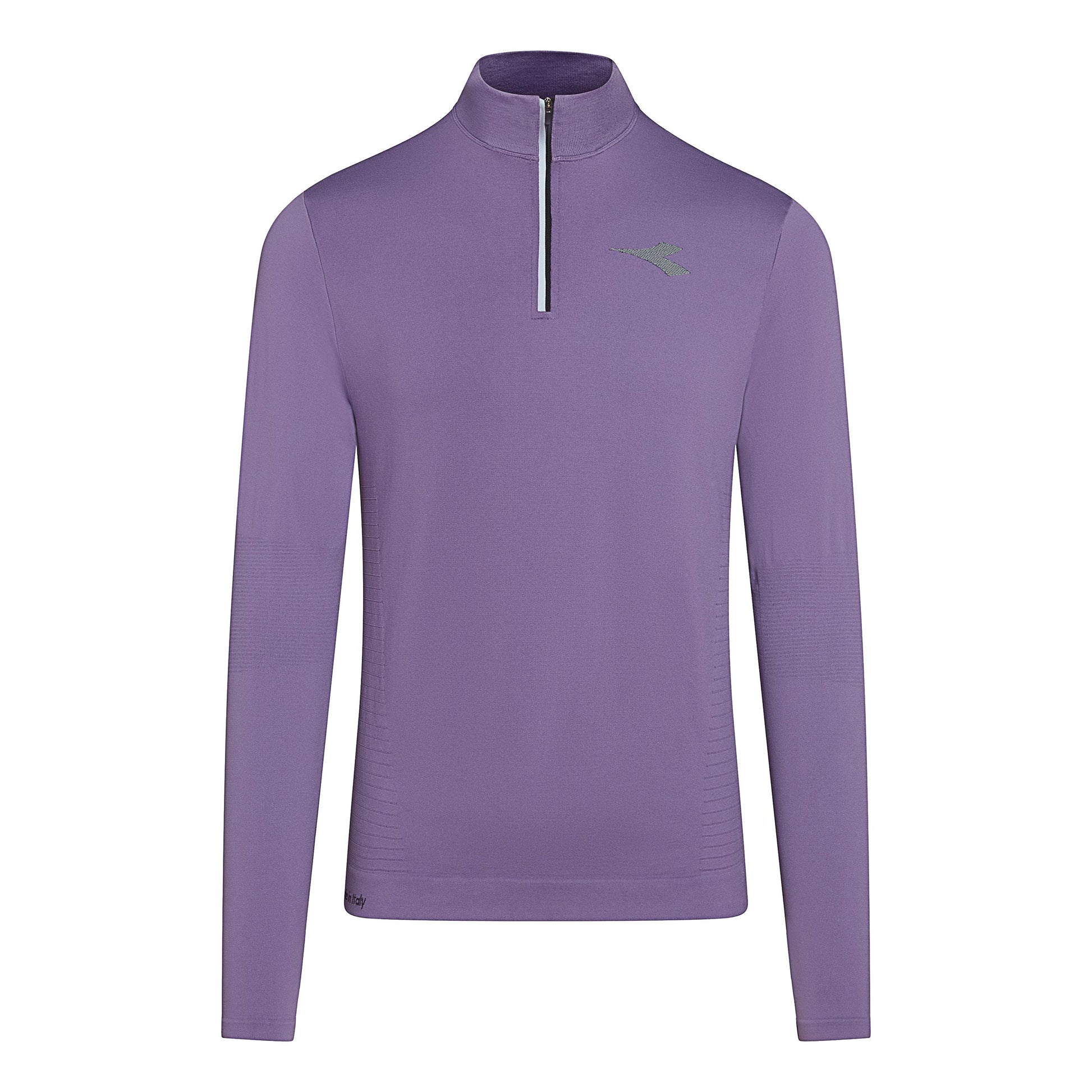 Diadora 1/2 Zip Stratouno Long sleeve Men - purple