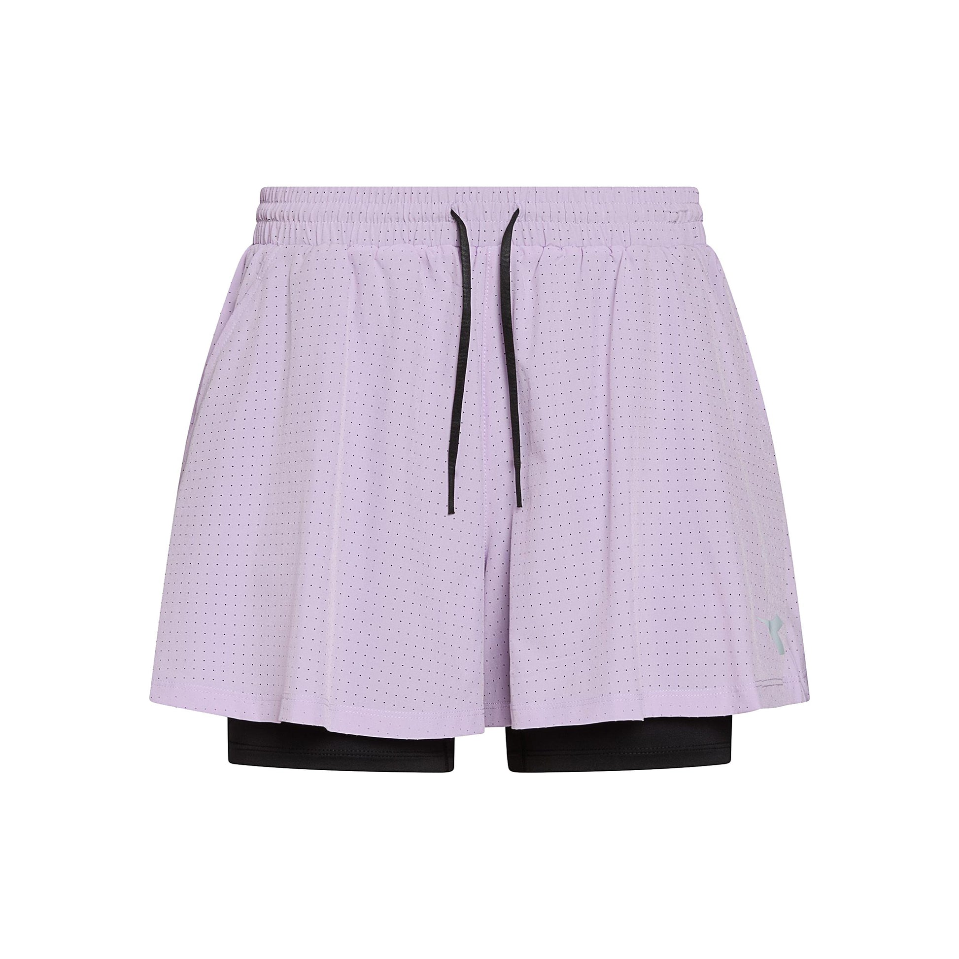 Diadora 2in1 Shorts Women - lilac