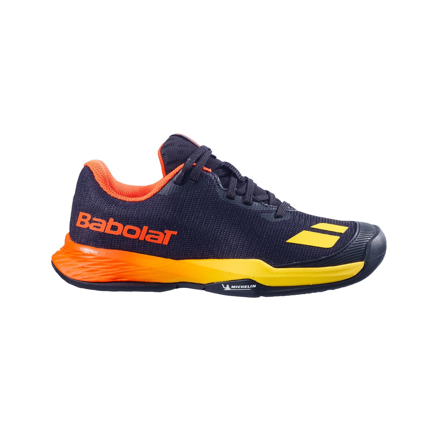 Babolat Jet Mach 3 All court shoe Kids - black, orange