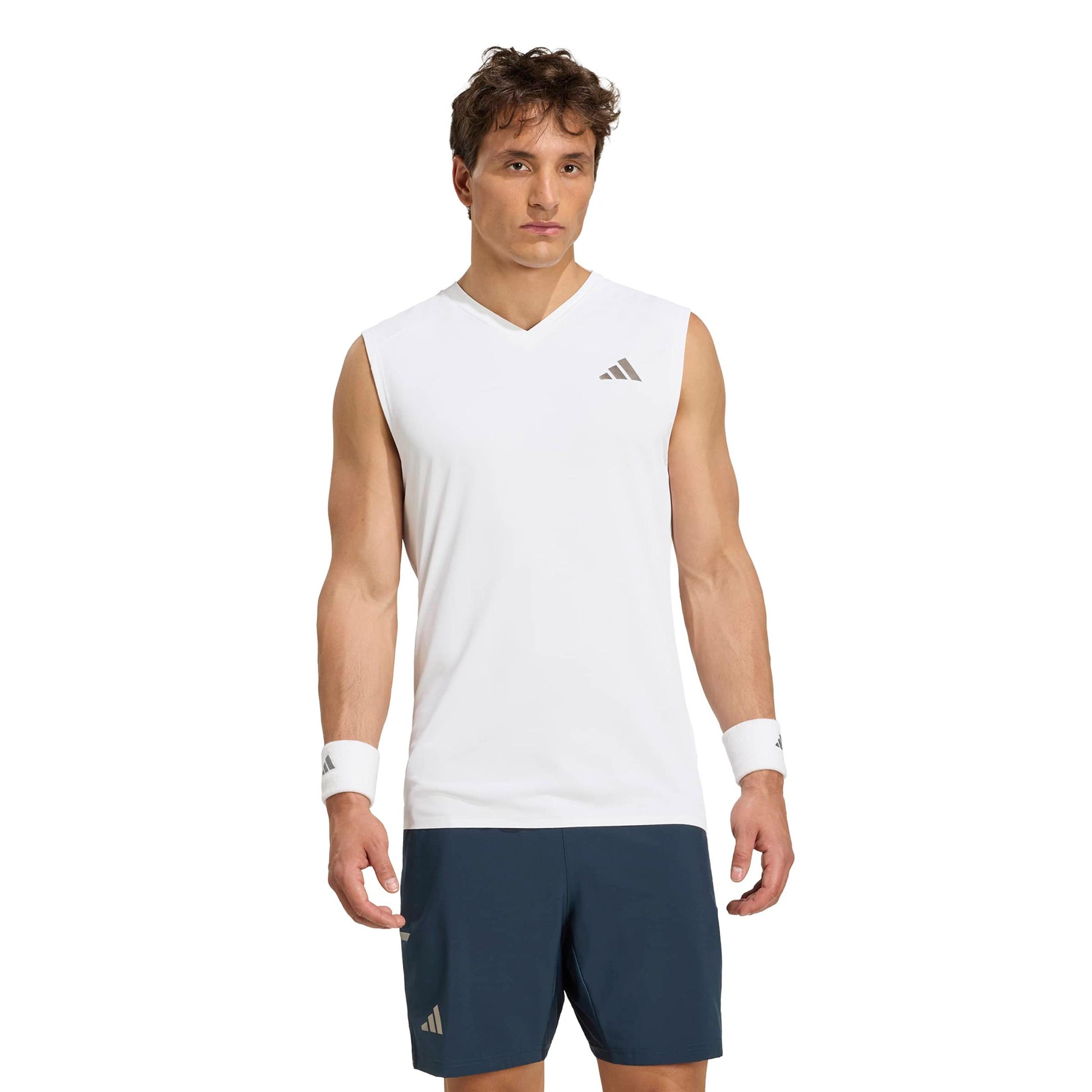 adidas Climacool Tank Top Men - white, silver